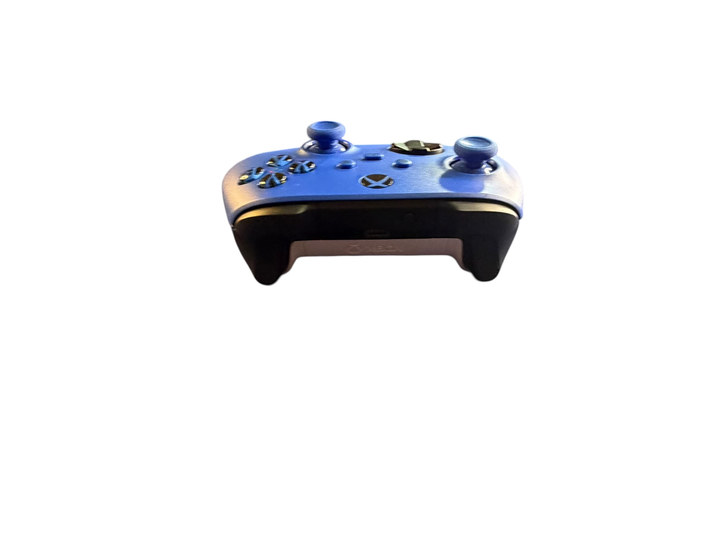 Microsoft Xbox Wireless Controller Shock Blue Series X S PC USB-C QAU-00009 - Thumbnail 4