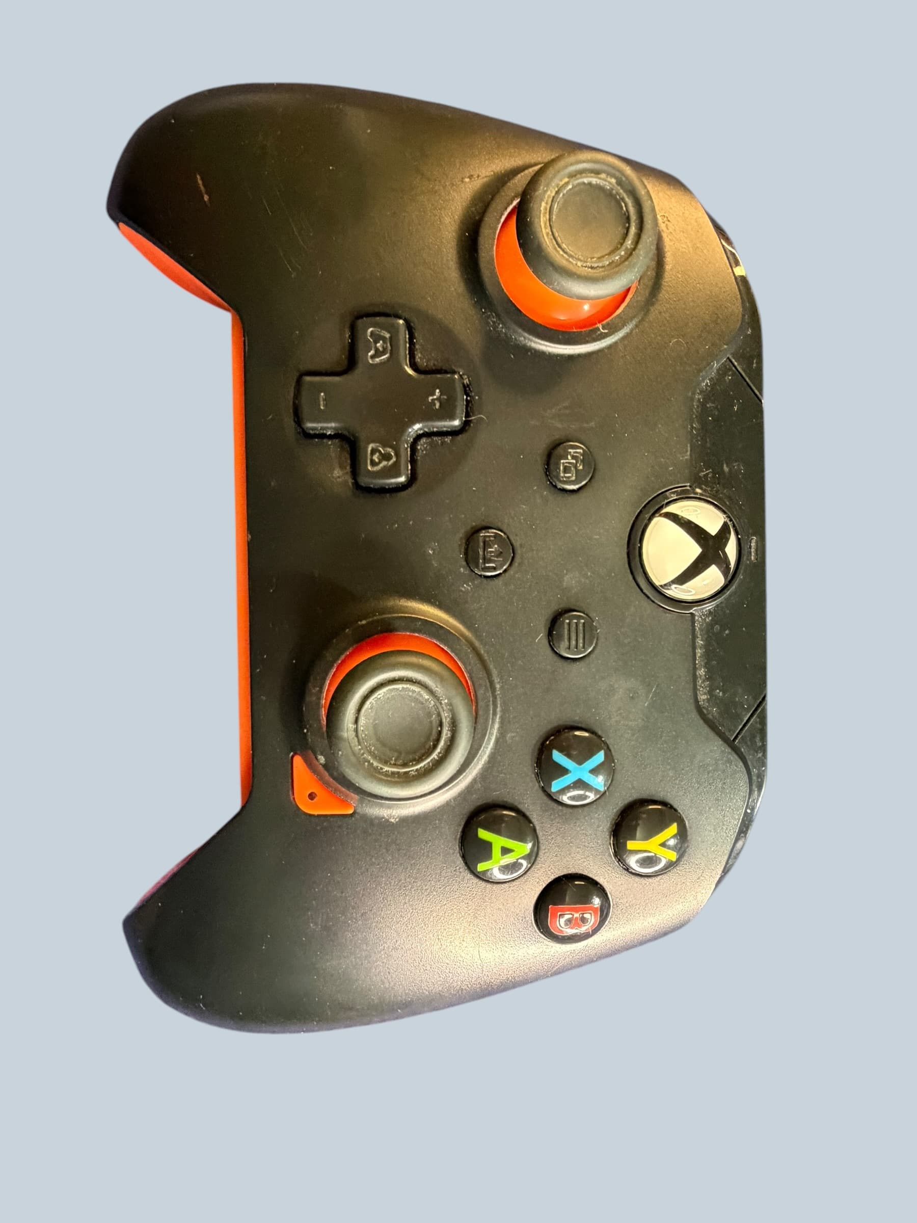 PDP Wired Xbox Controller 049-012-1 Atomic Black Orange Series X S Xbox One PC - Image 1