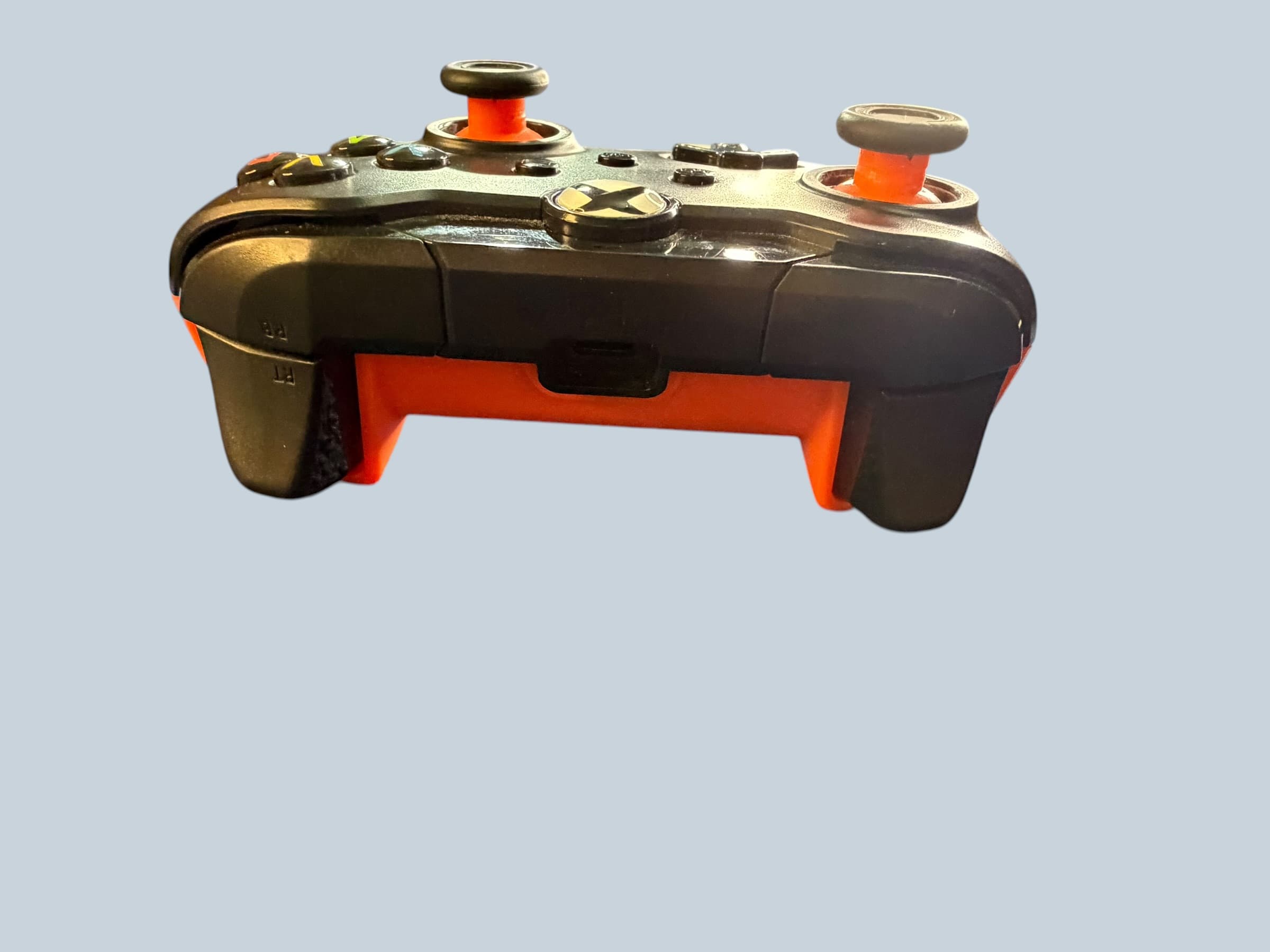 PDP Wired Xbox Controller 049-012-1 Atomic Black Orange Series X S Xbox One PC - Thumbnail 6