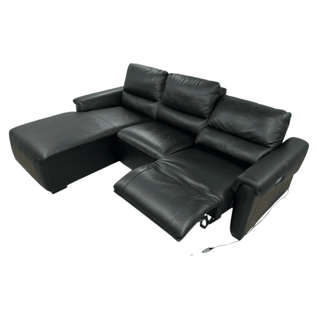 Latitude Run Minnich Upholstered Power Reclining Sectional - Thumbnail 3