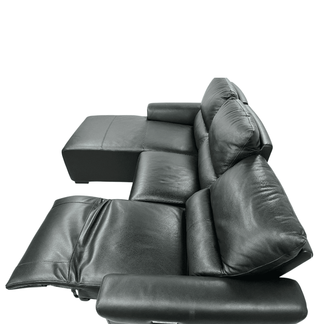 Latitude Run Minnich Upholstered Power Reclining Sectional - Thumbnail 4