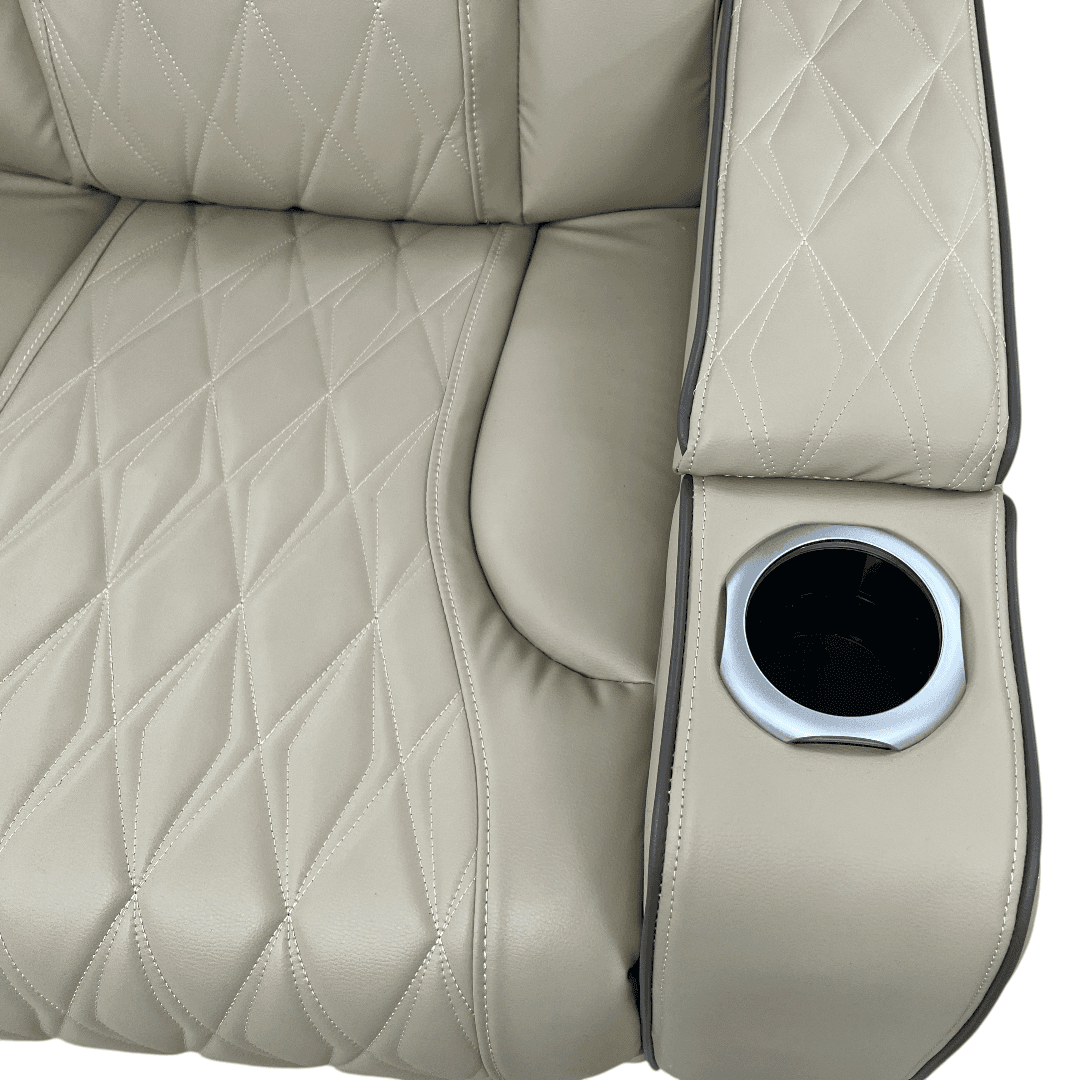 Latitude Run Power Leather Reclining Sofa With Led, Hide-Away Storage and Wireless Charger - Thumbnail 15