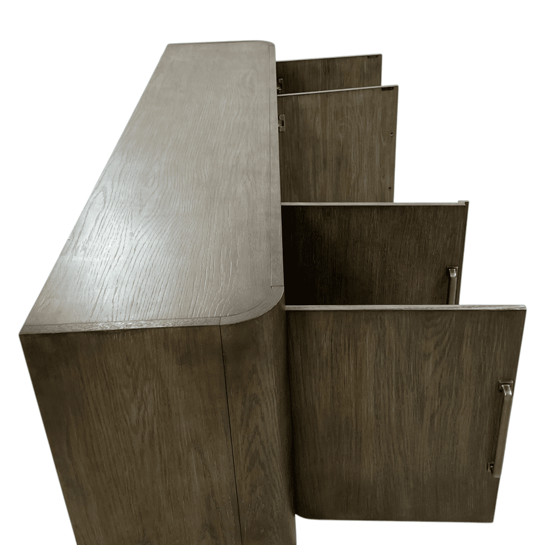 Liberty Furniture South Bend Contemporary 82 Inch TV Console with Adjustable Shelves - Thumbnail 19