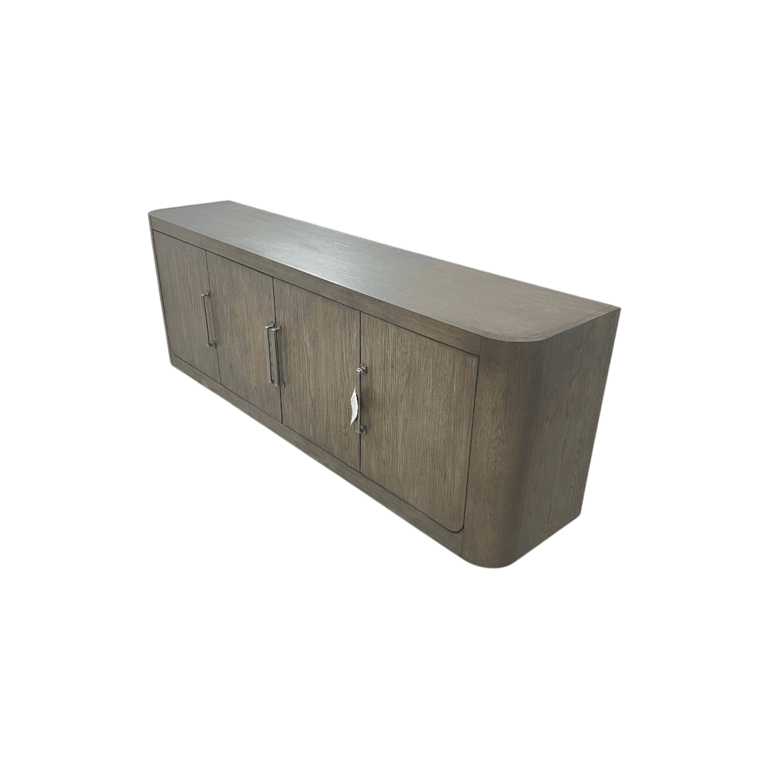 Liberty Furniture South Bend Contemporary 82 Inch TV Console with Adjustable Shelves - Thumbnail 4