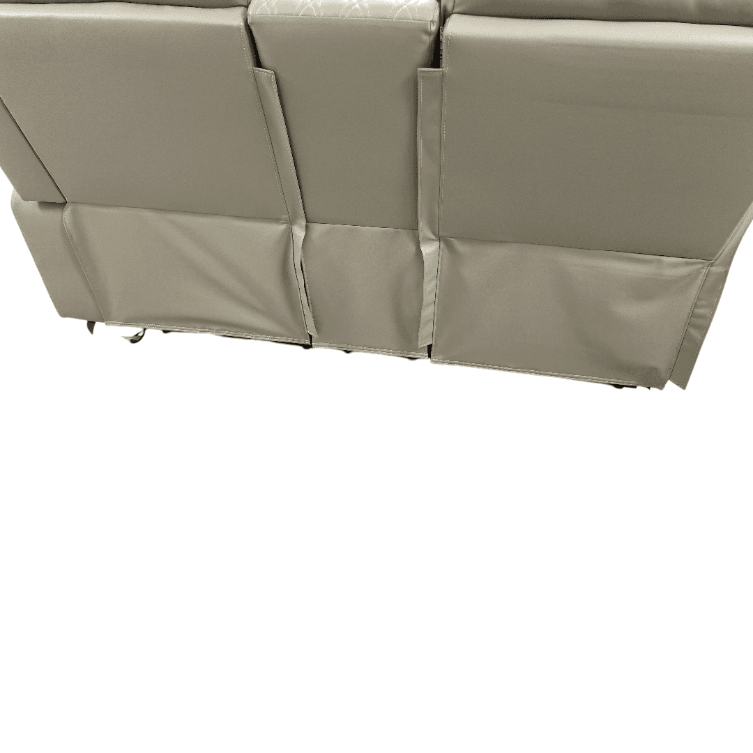 Latitude Run Power Leather Reclining Sofa With Led, Hide-Away Storage and Wireless Charger - Thumbnail 21