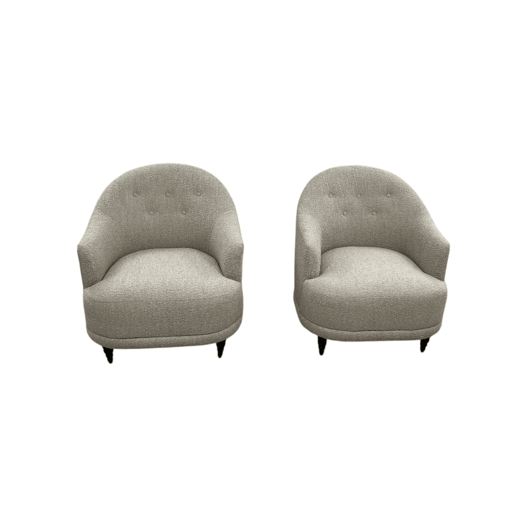 Lulu and Georgia Whitford Accent Chair Set of 2 - Sand - Thumbnail 2