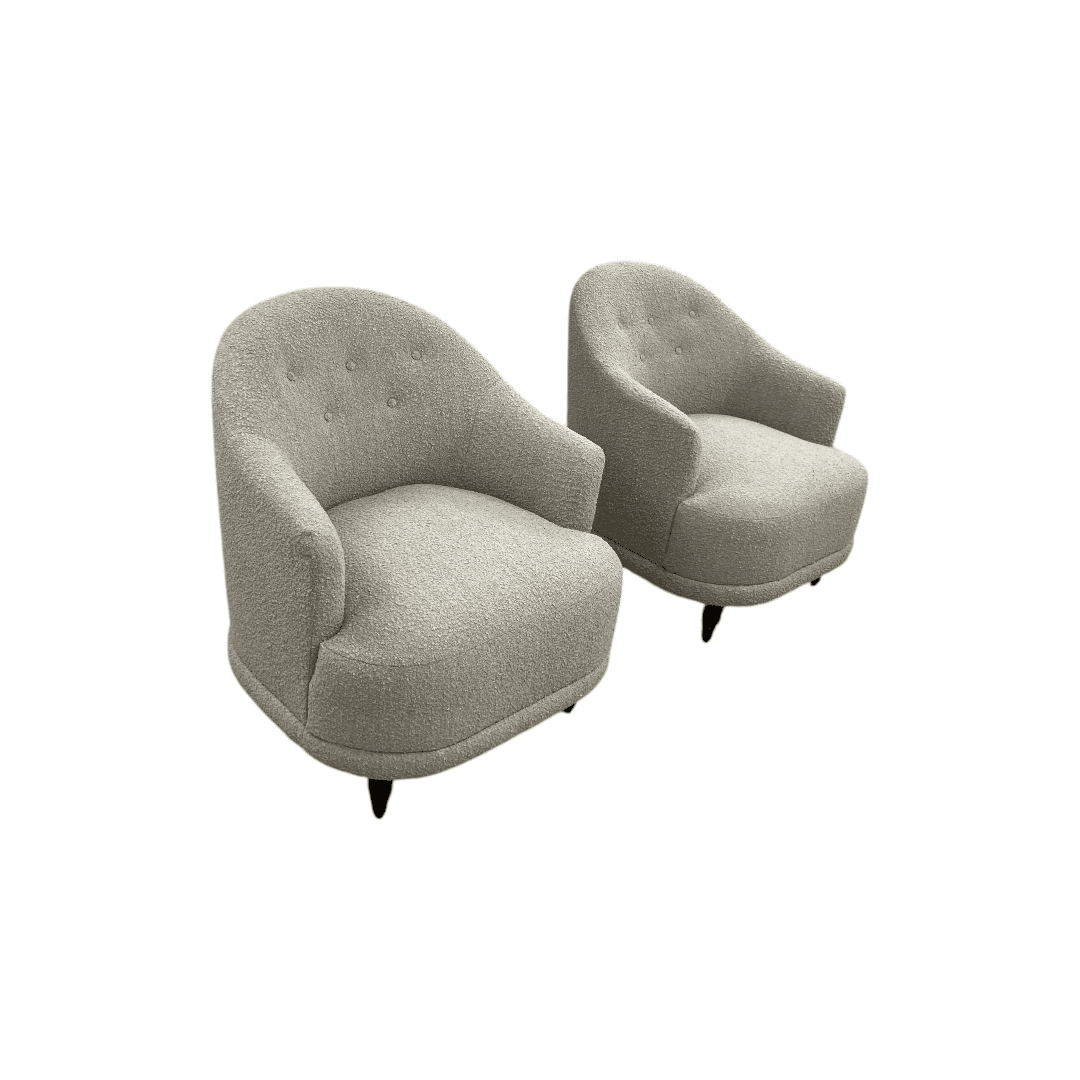 Lulu and Georgia Whitford Accent Chair Set of 2 - Sand - Thumbnail 5