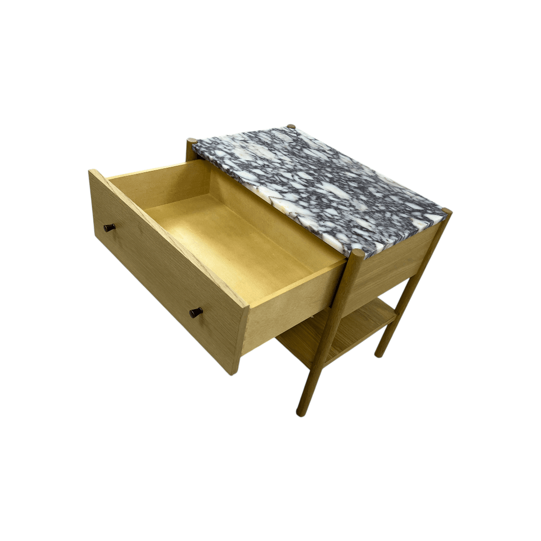 Lulu and Georgia Philana Nightstand - Honey Oak - Thumbnail 9