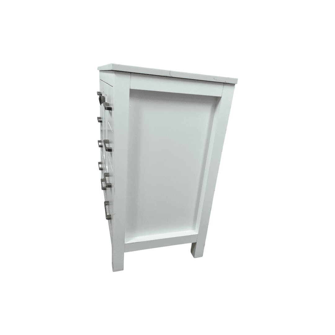 Latitude Run Ethyn Bathroom Vanity with White Carrara Countertop and Undermount Porcelain Sink - Thumbnail 9