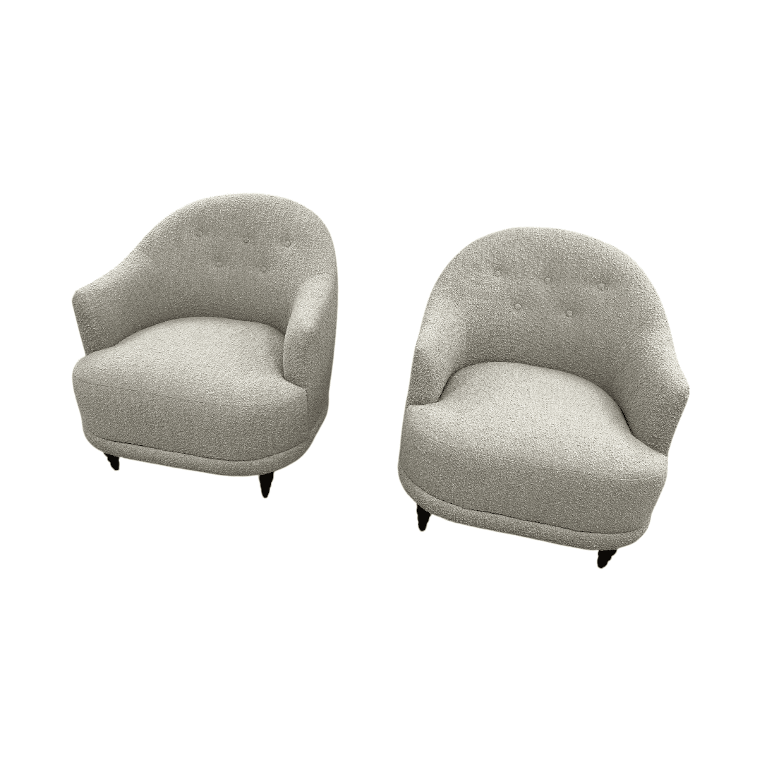Lulu and Georgia Whitford Accent Chair Set of 2 - Sand - Thumbnail 3