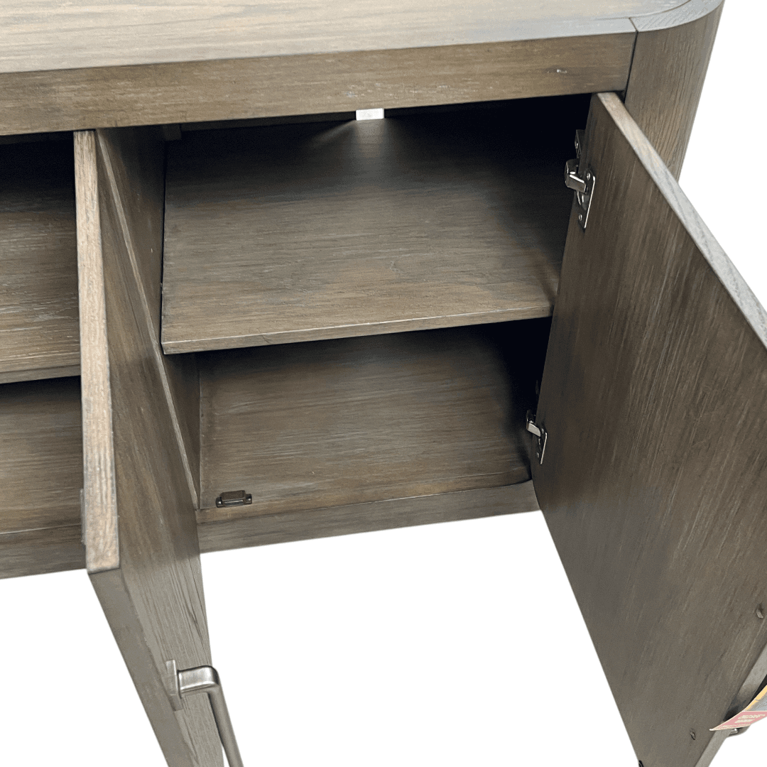 Liberty Furniture South Bend Contemporary 82 Inch TV Console with Adjustable Shelves - Thumbnail 22