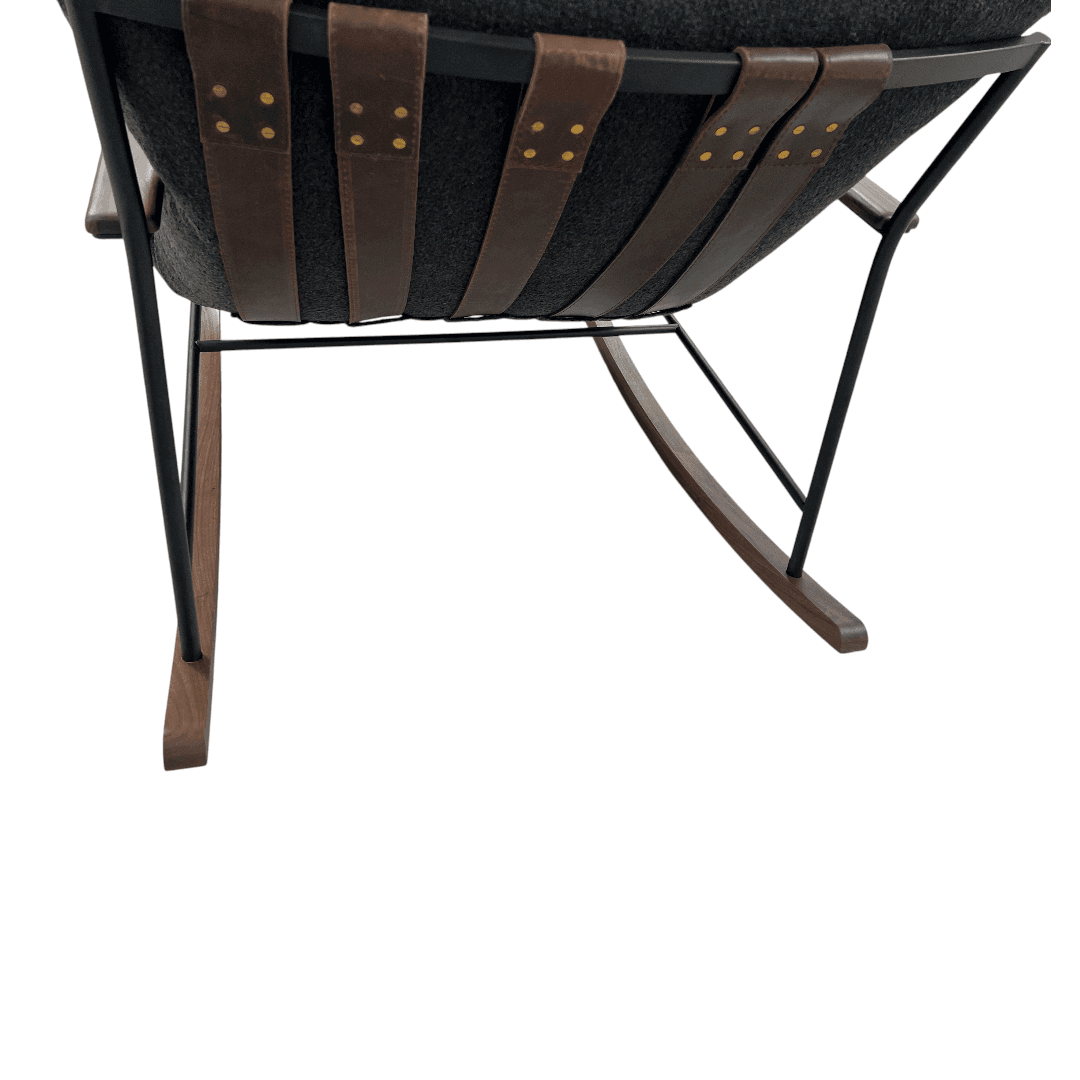 Denver Modern Indoor Vail Rocker and Ottoman - Thumbnail 15