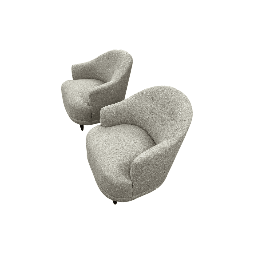 Lulu and Georgia Whitford Accent Chair Set of 2 - Sand - Thumbnail 9