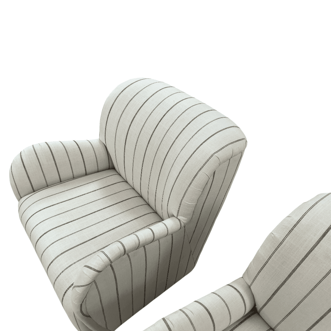 Lulu and Georgia Baird Swivel Chair Set of 2 - Thumbnail 11