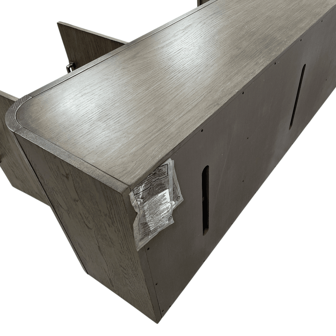 Liberty Furniture South Bend Contemporary 82 Inch TV Console with Adjustable Shelves - Thumbnail 26