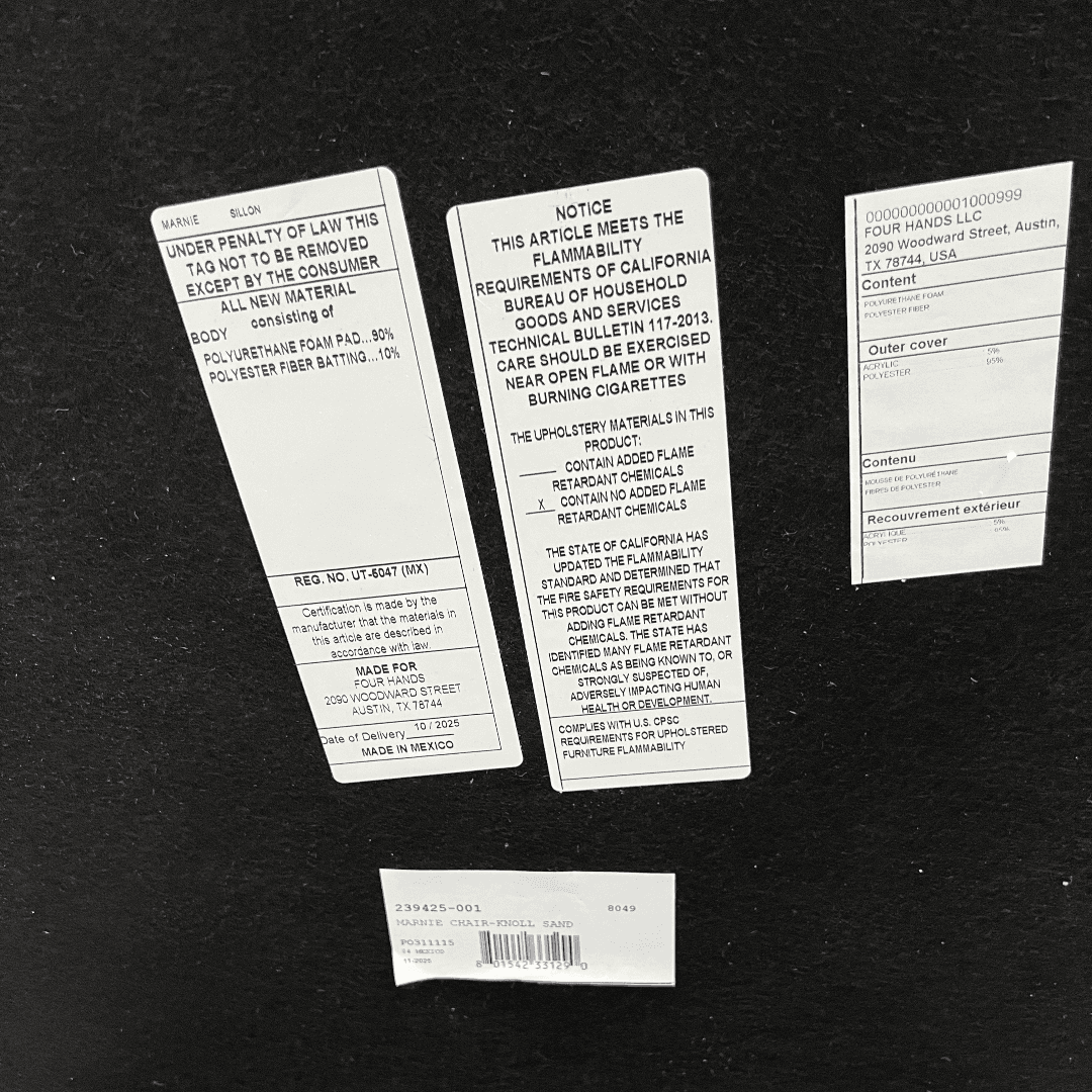 Lulu and Georgia Whitford Accent Chair Set of 2 - Sand - Thumbnail 10