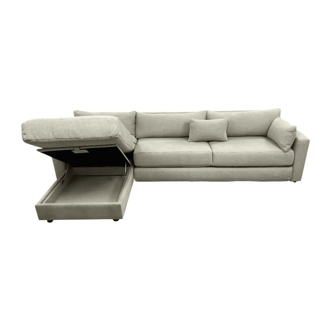 Burrow Span Sleeper Storage Sectional with Reversible Chaise - Thumbnail 17