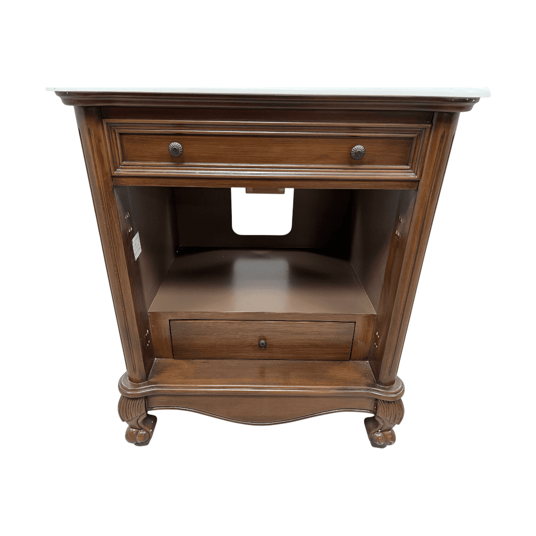 Red Barrel Studio Single Bathroom Vanity with Engineered Marble Top - Thumbnail 8