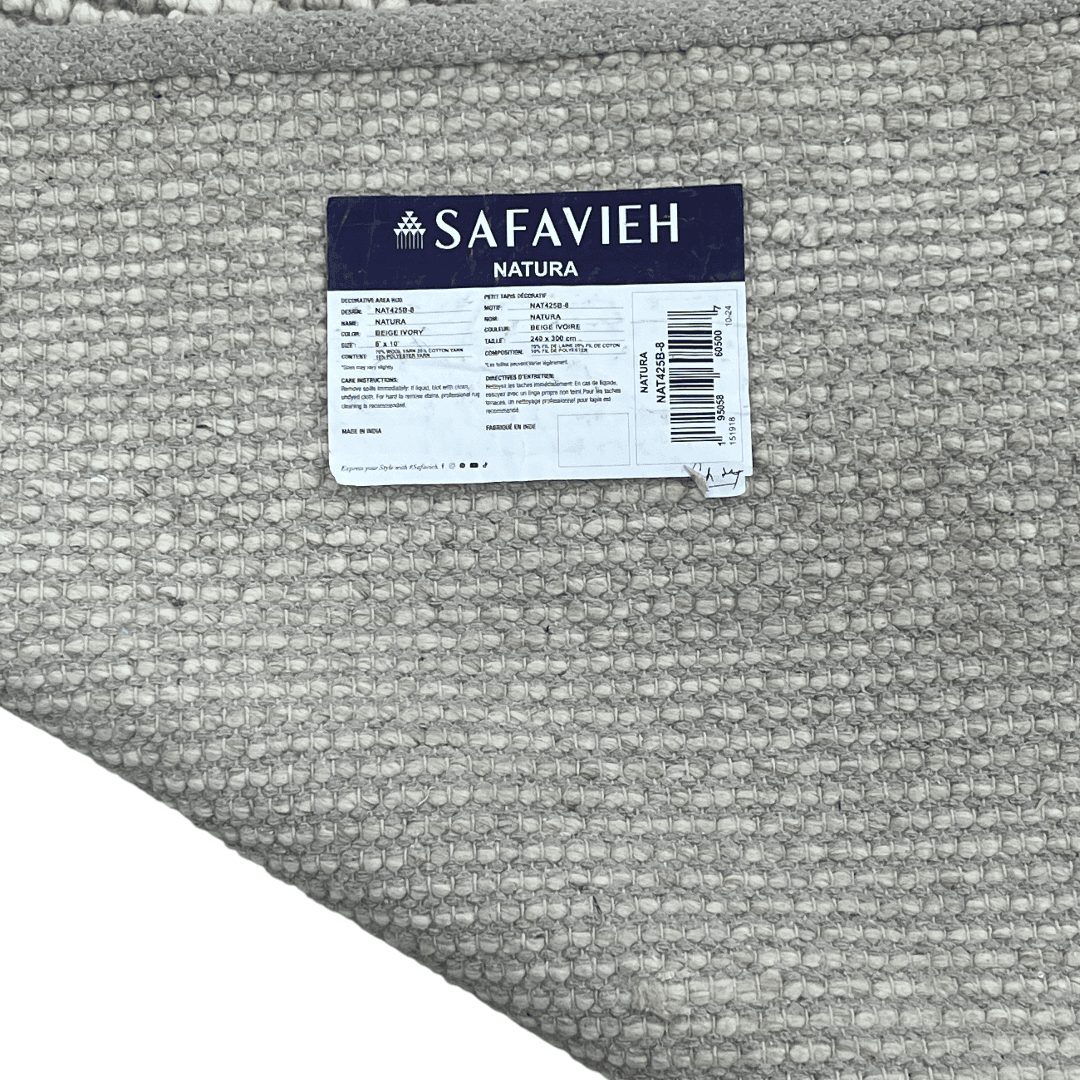 Safavieh Natura 425 Rug - Beige & Ivory - Thumbnail 15