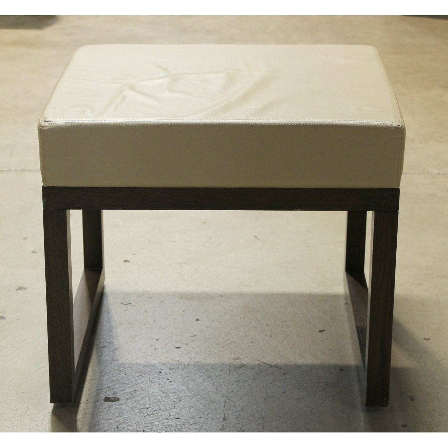 Square Ottoman - Taupe - Thumbnail 2