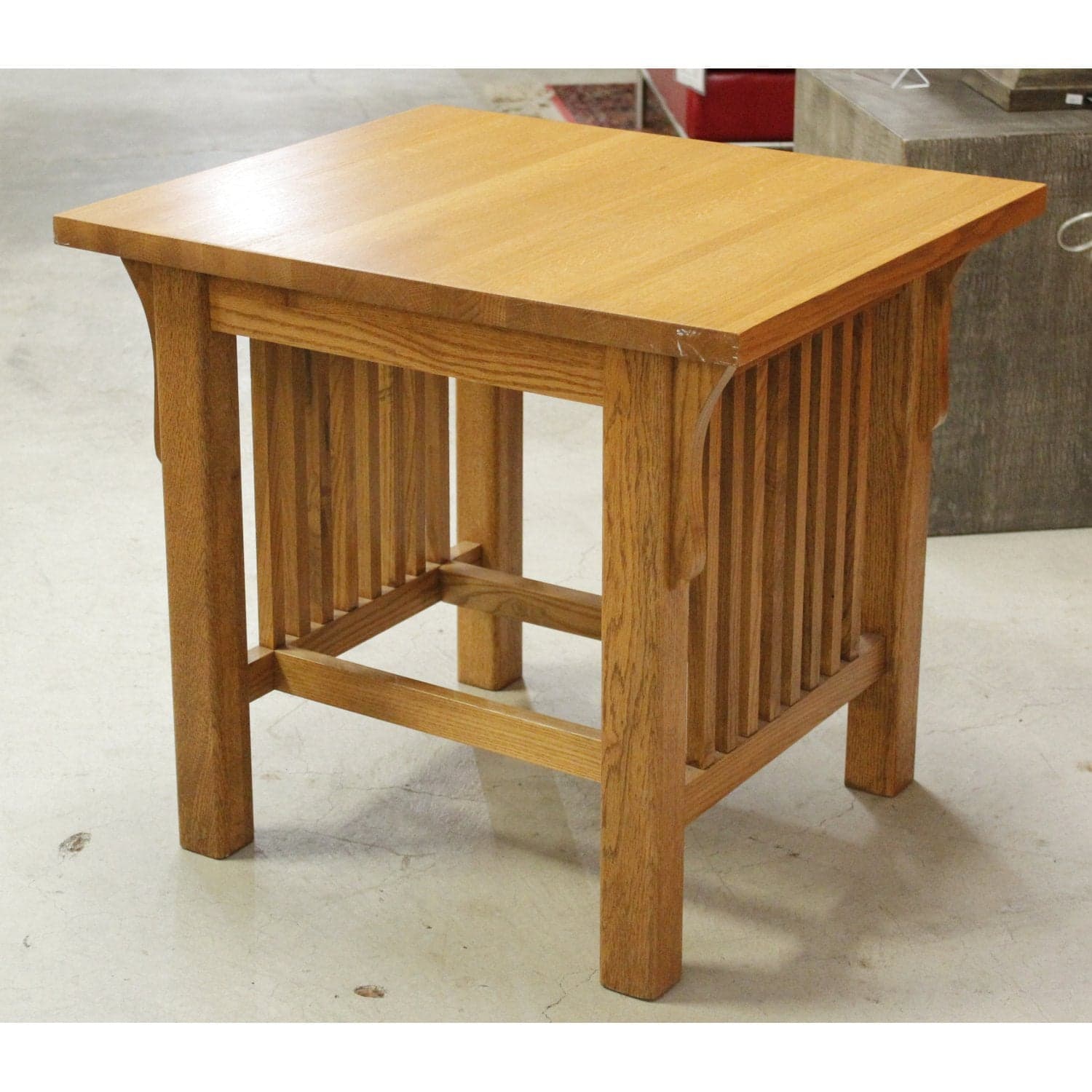 Mission Oak End Table - Thumbnail 3