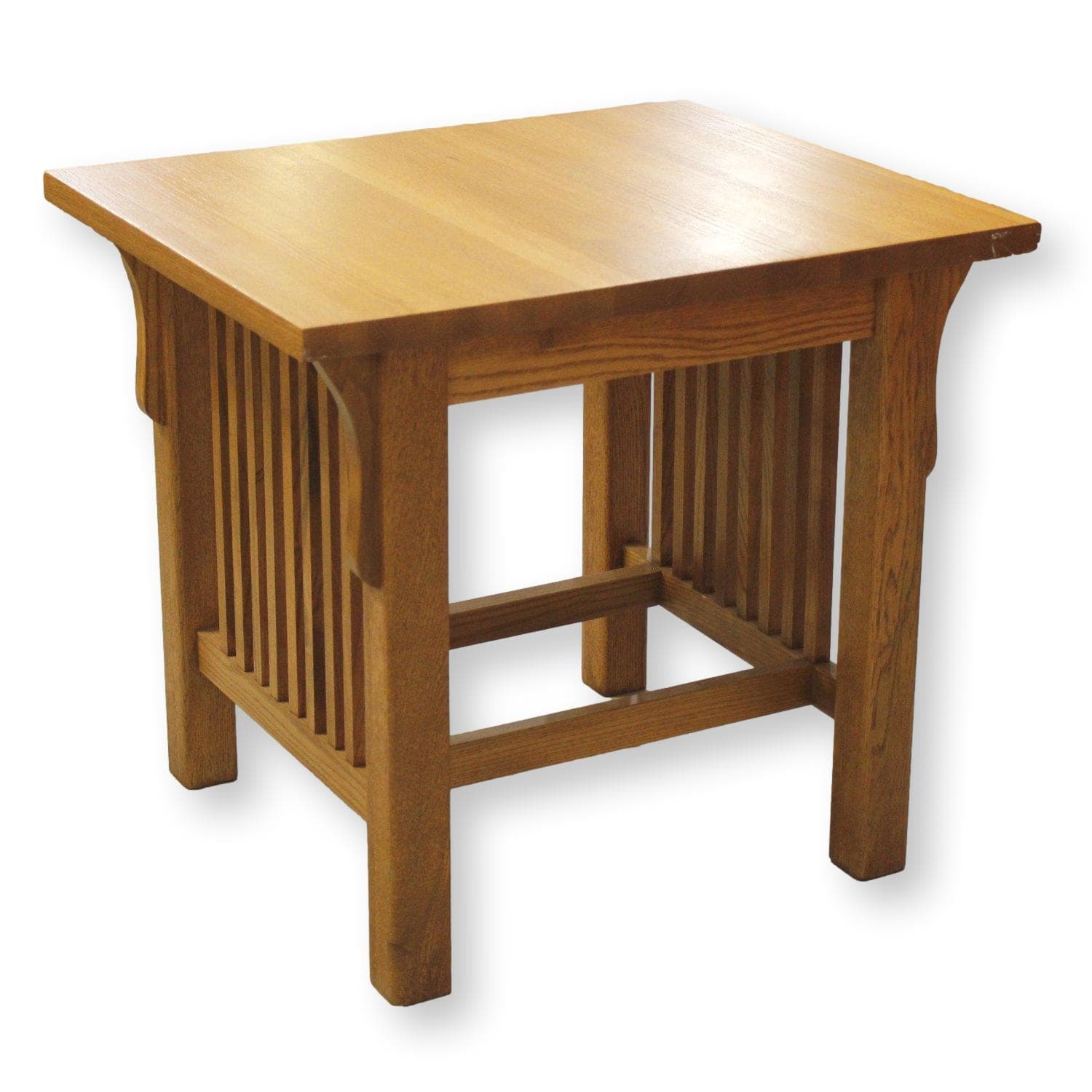 Mission Oak End Table - Image 1