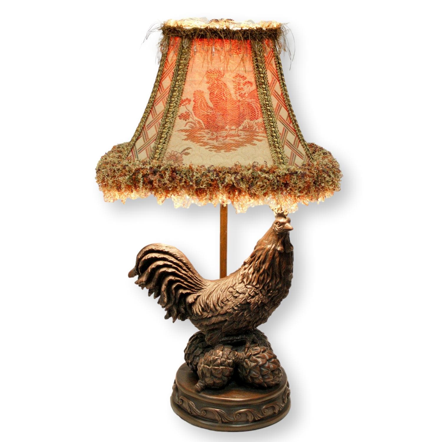 Rooster Table Lamp - Thumbnail 2