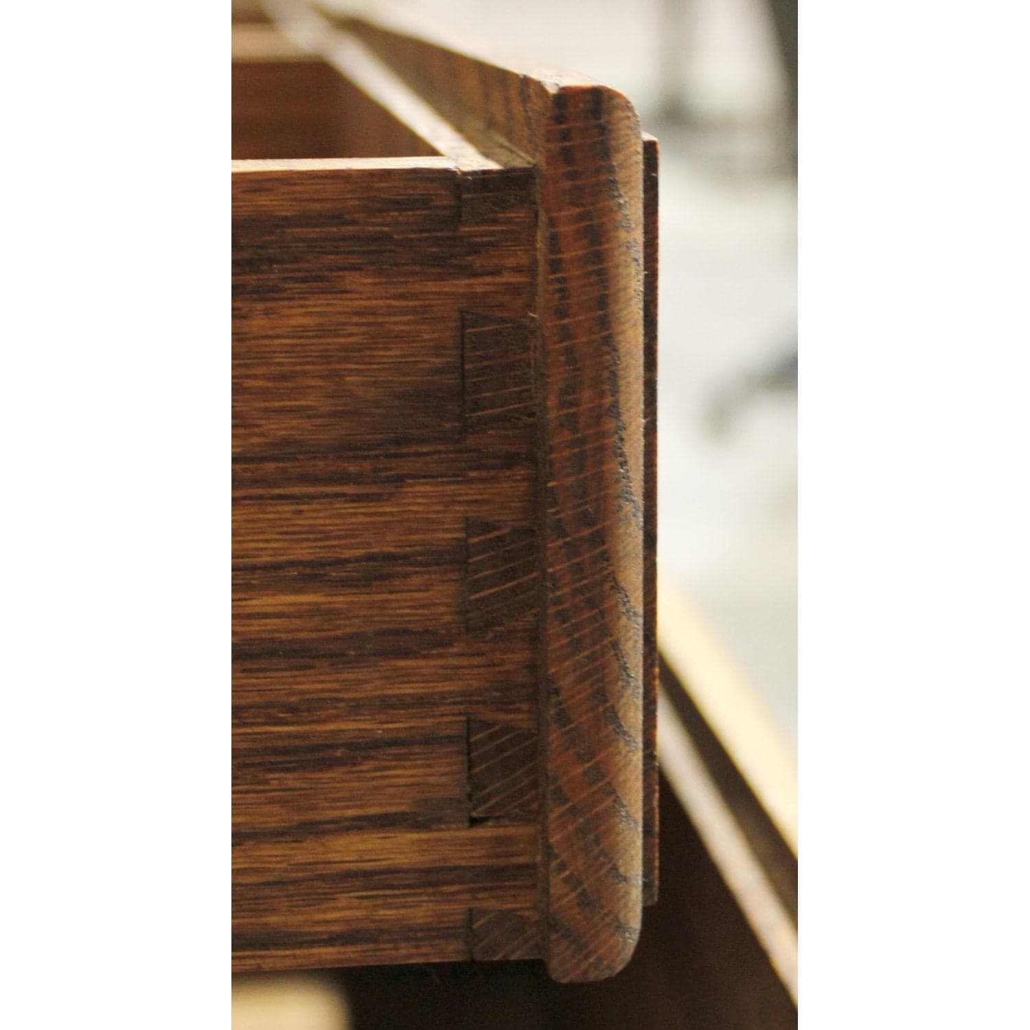 Oak Rolltop Desk - Oak - Thumbnail 6