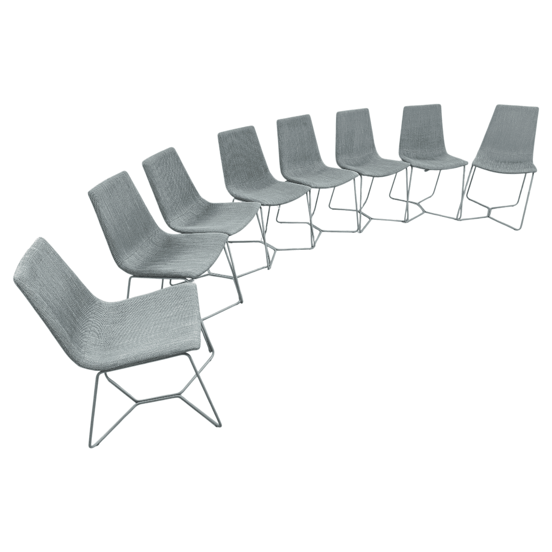 West Elm Slope Dining Chair (Set of 8) - Thumbnail 6