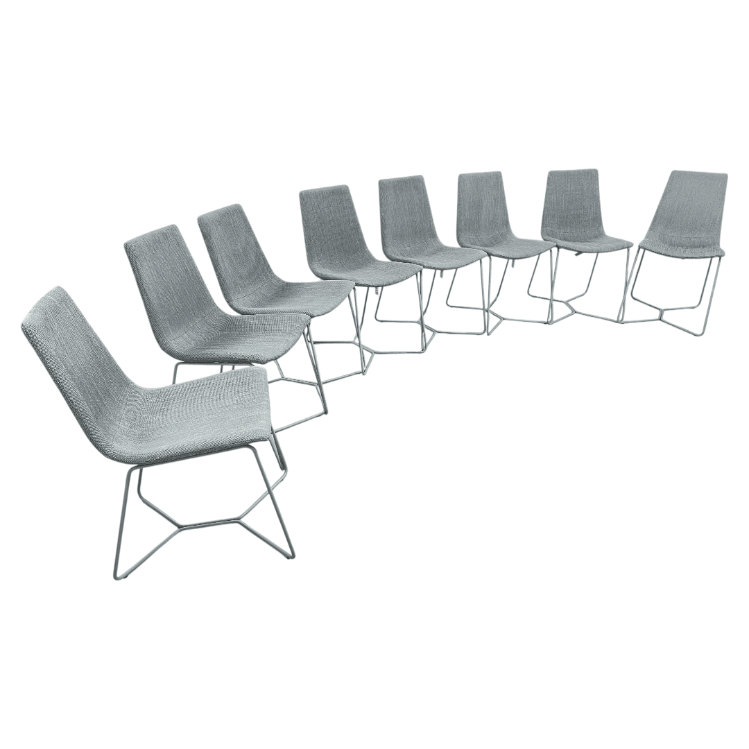 West Elm Slope Dining Chair (Set of 8) - Thumbnail 9