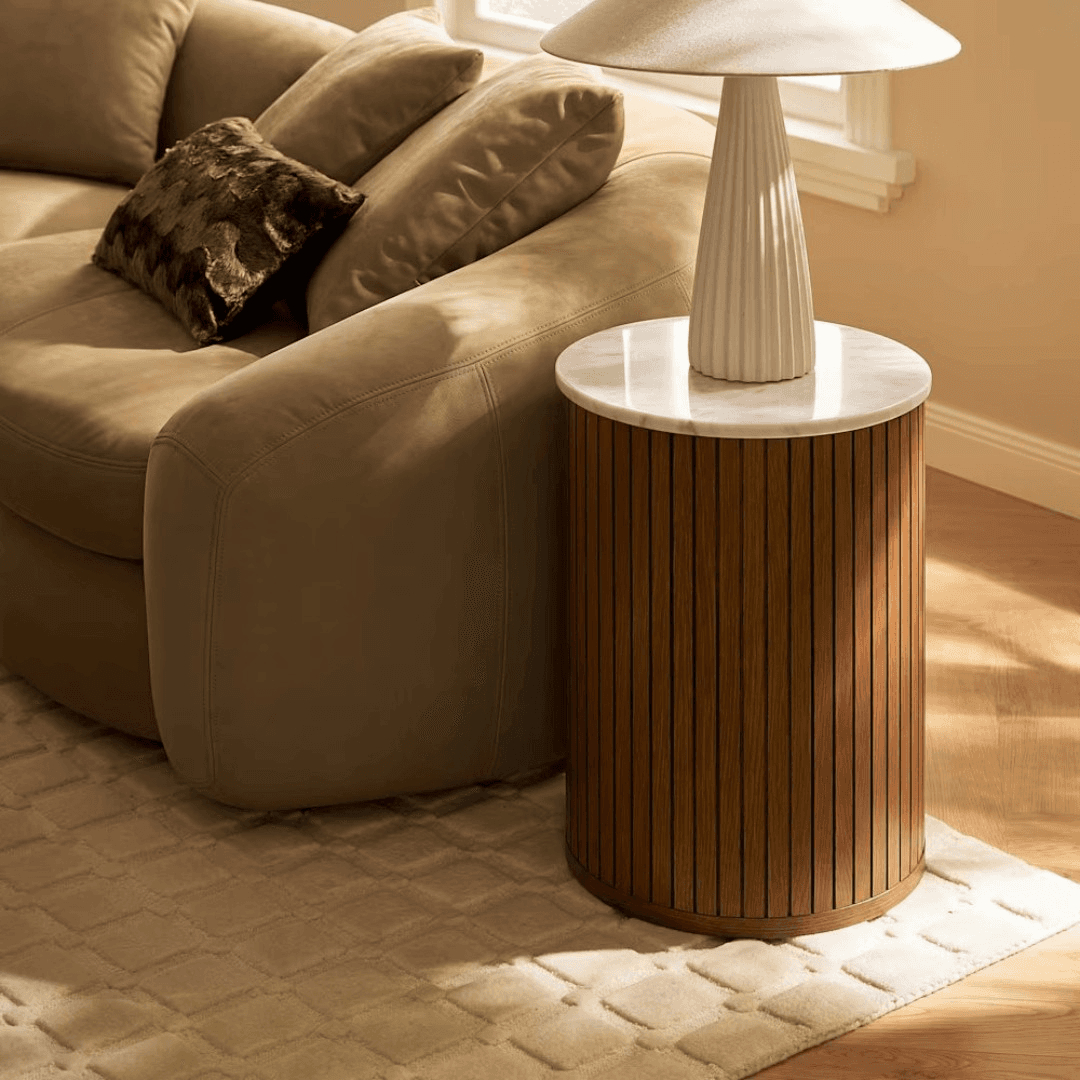 Castlery Harper Marble Side Table - Image 1