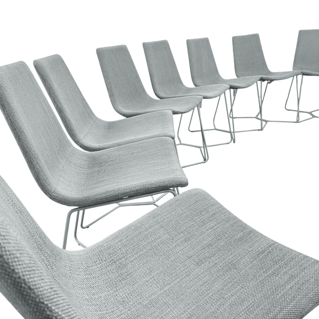 West Elm Slope Dining Chair (Set of 8) - Thumbnail 13