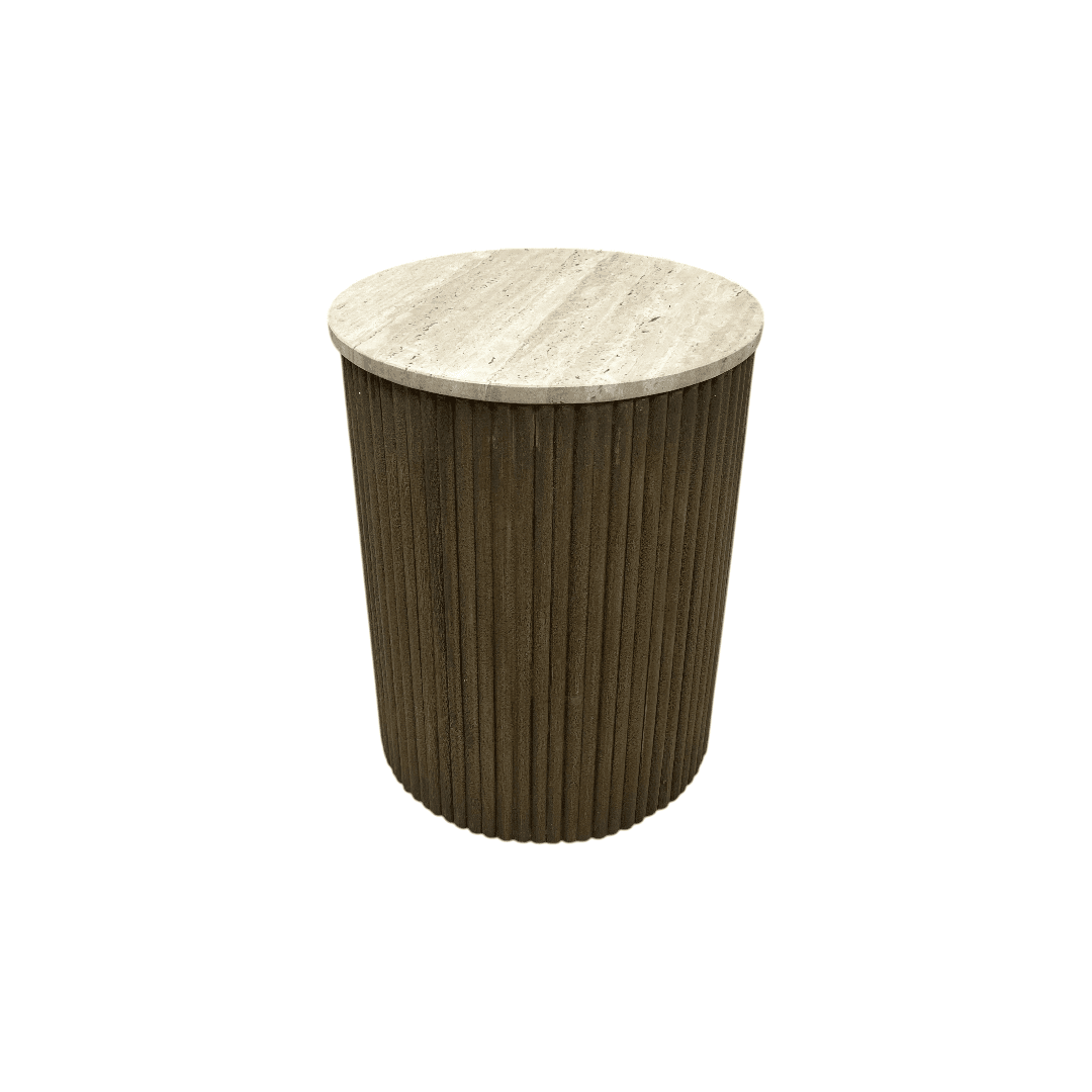 Castlery Harper Marble Side Table - Thumbnail 4