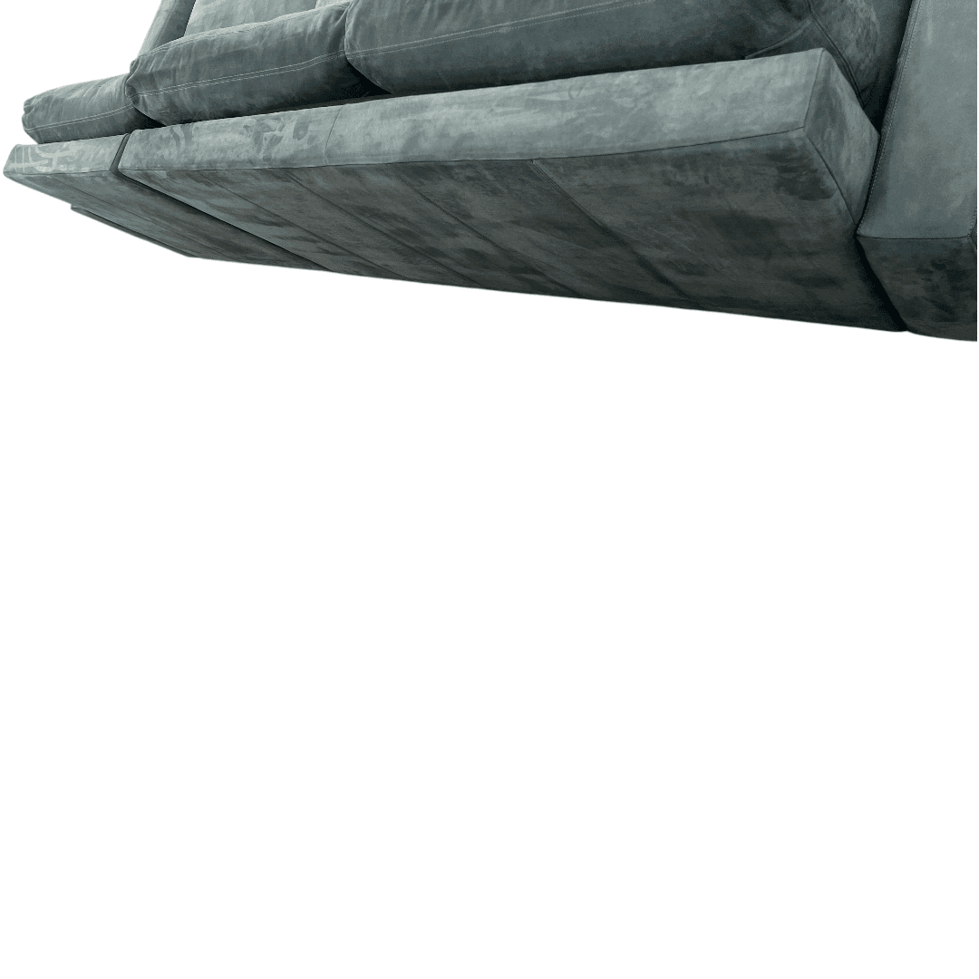 Restoration Hardware Maxwell Queen Sleeper Right-Arm Chaise Sectional Sofa in Italian Venetto Leather - Thumbnail 11