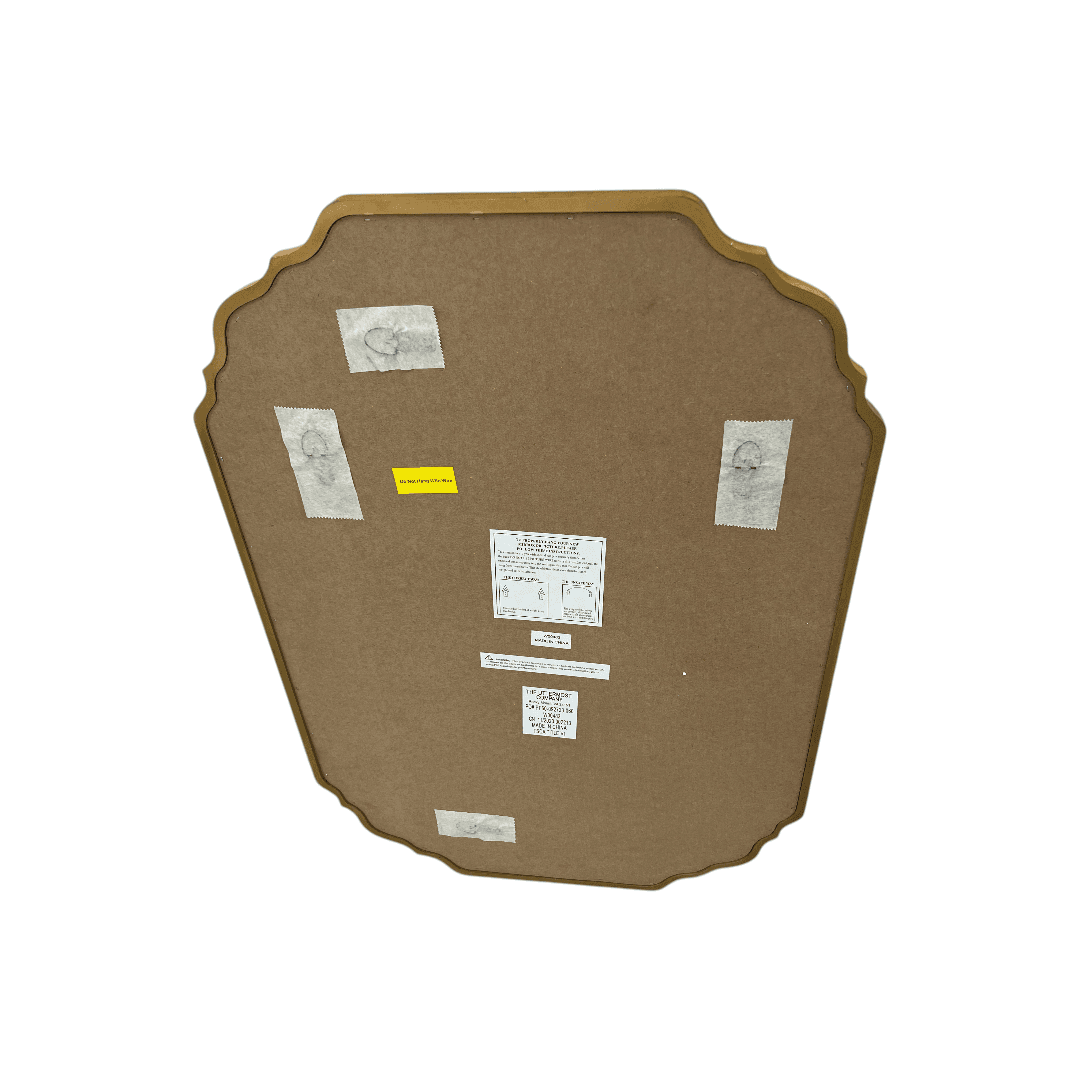 Coleman Furniture Lightly Antiqued Metallic Gold Leaf Rectangular Mirror by Uttermost - Thumbnail 11