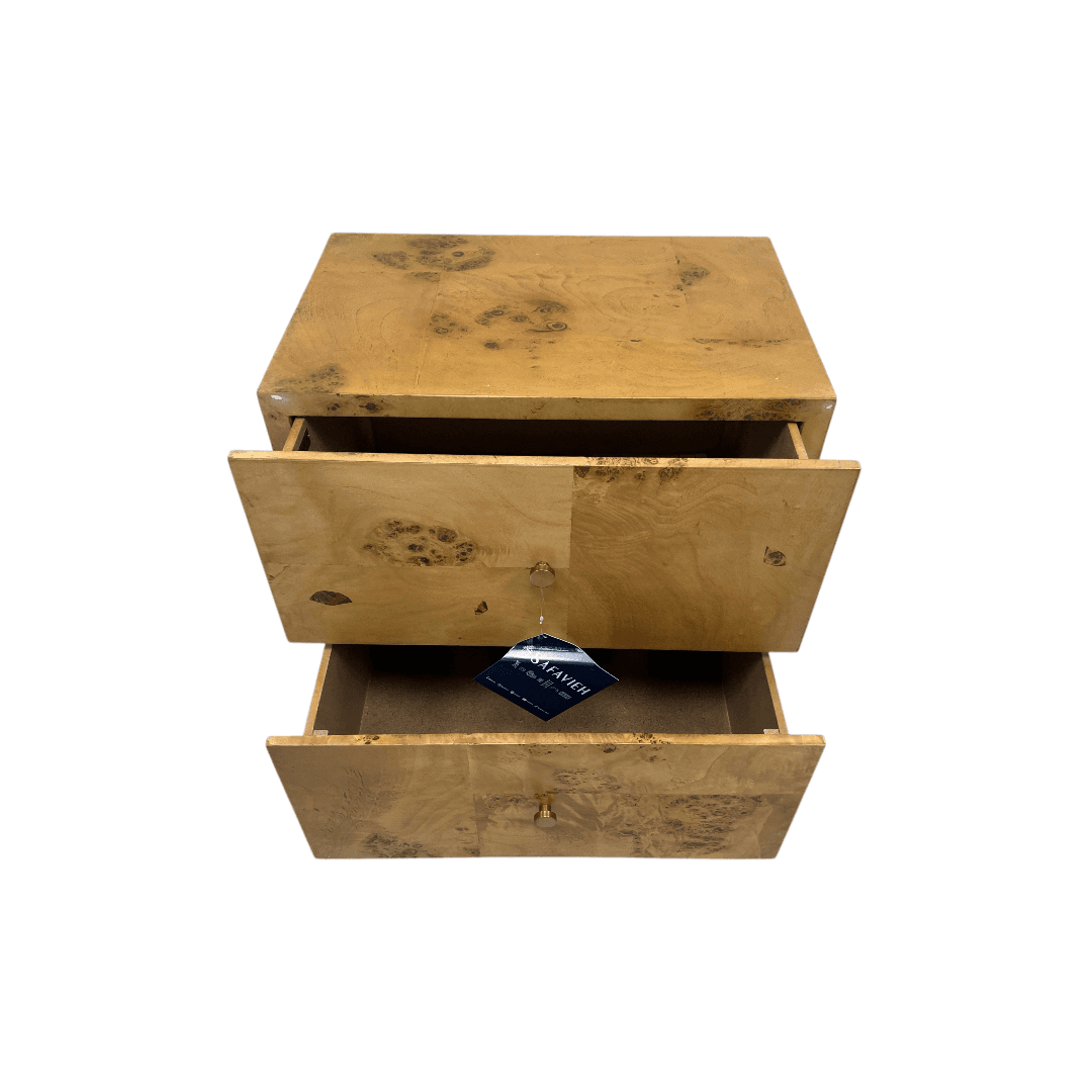 Safavieh Tahan 2 Drawer Nightstand - Natural - Thumbnail 17