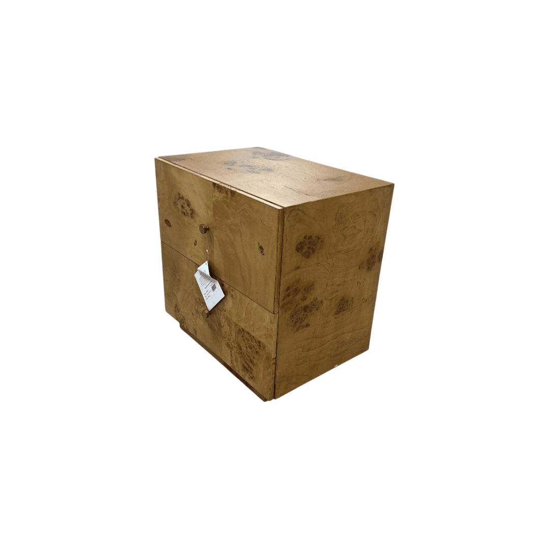 Safavieh Tahan 2 Drawer Nightstand - Natural - Thumbnail 6