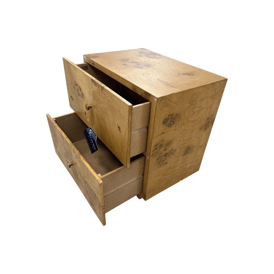 Safavieh Tahan 2 Drawer Nightstand - Natural - Thumbnail 19