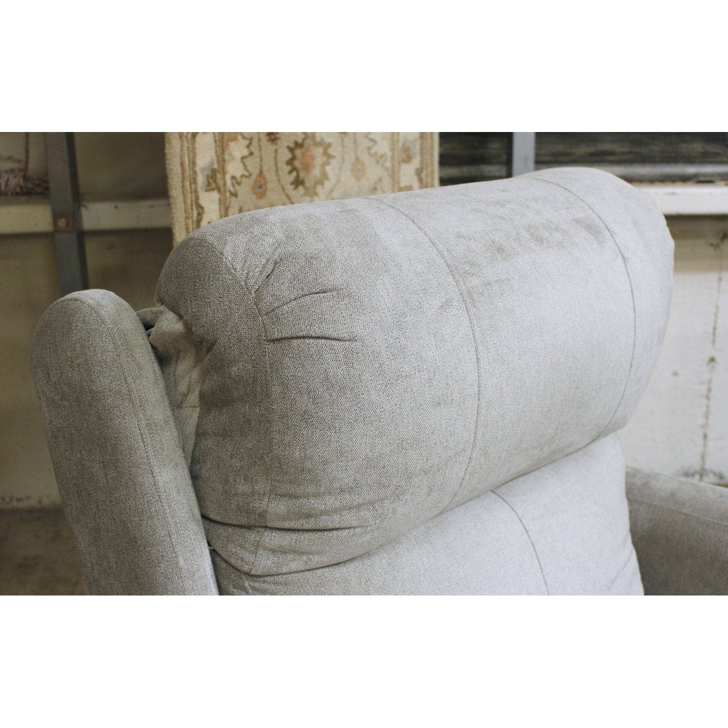 Pacific Industries Power Recliner - Light Gray - Thumbnail 4