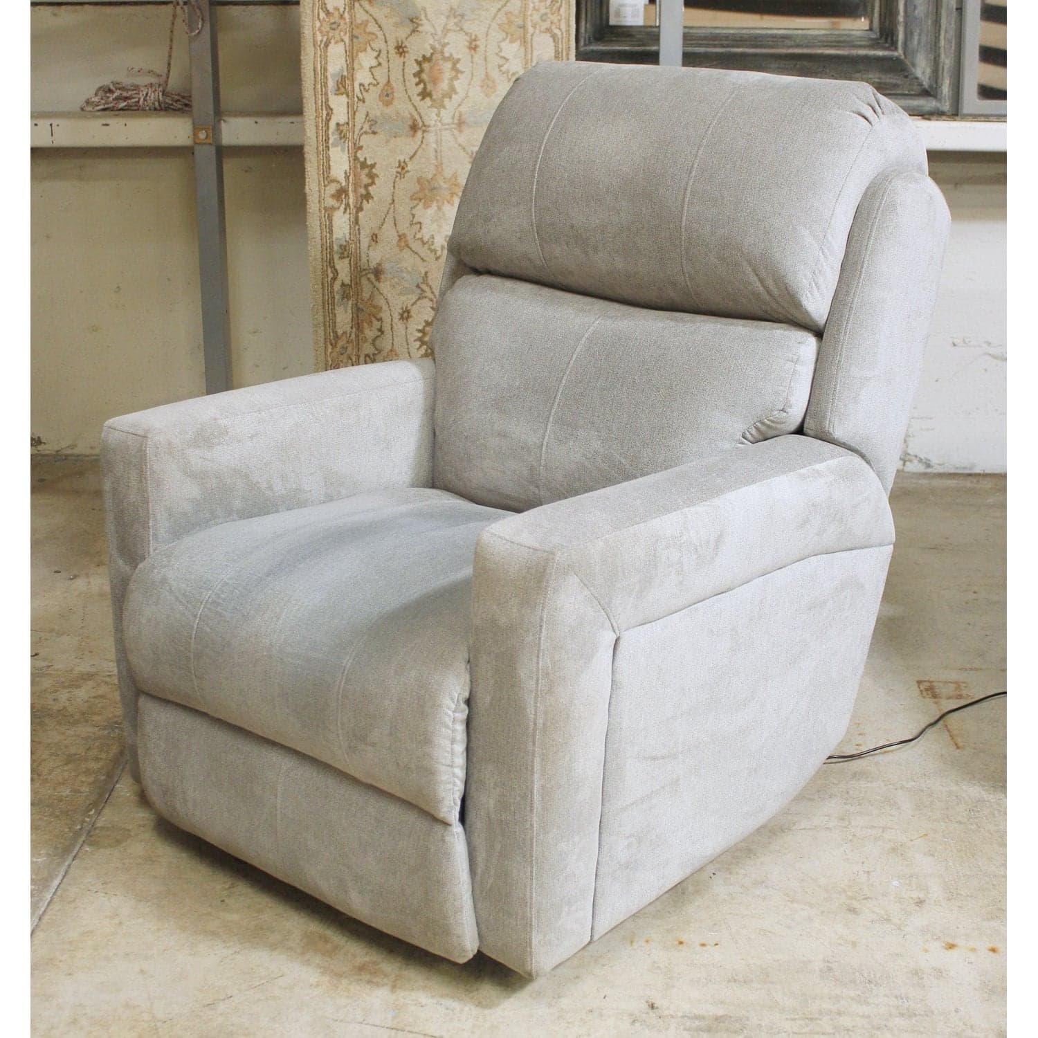 Pacific Industries Power Recliner - Light Gray - Thumbnail 5