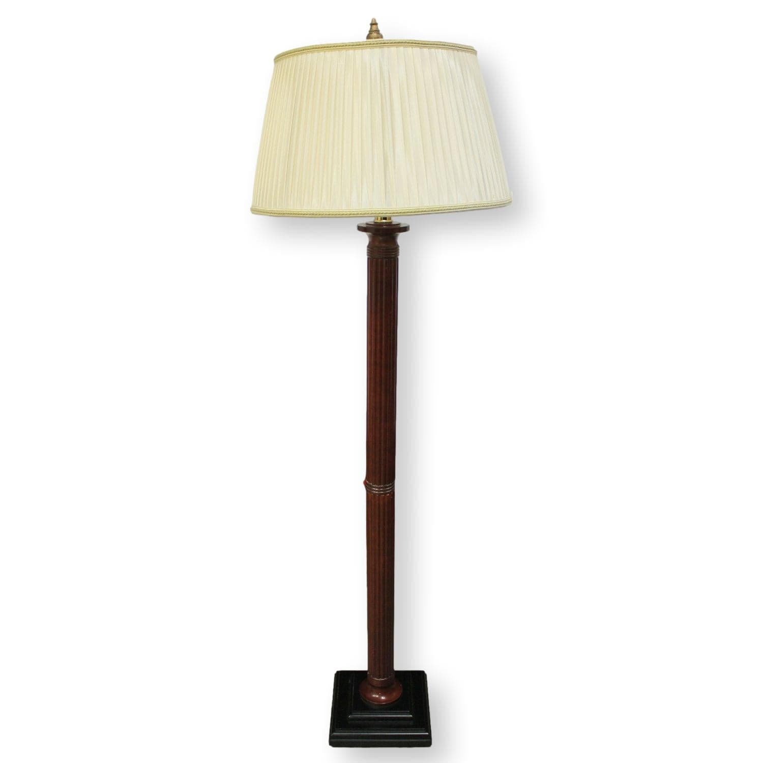 Reeded Column Floor Lamp - Image 1