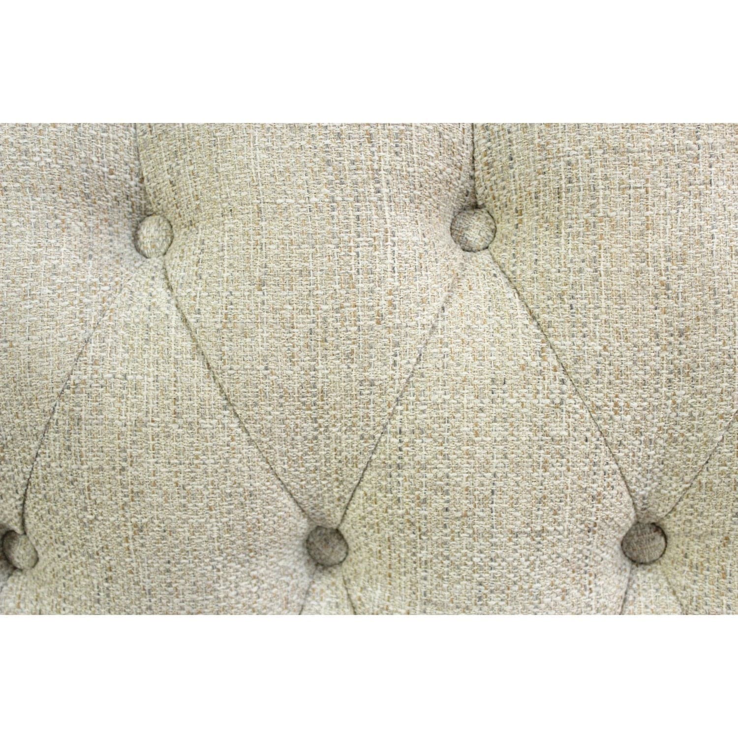 La-Z-Boy Oatmeal Tufted Sofa - Oatmeal - Thumbnail 4