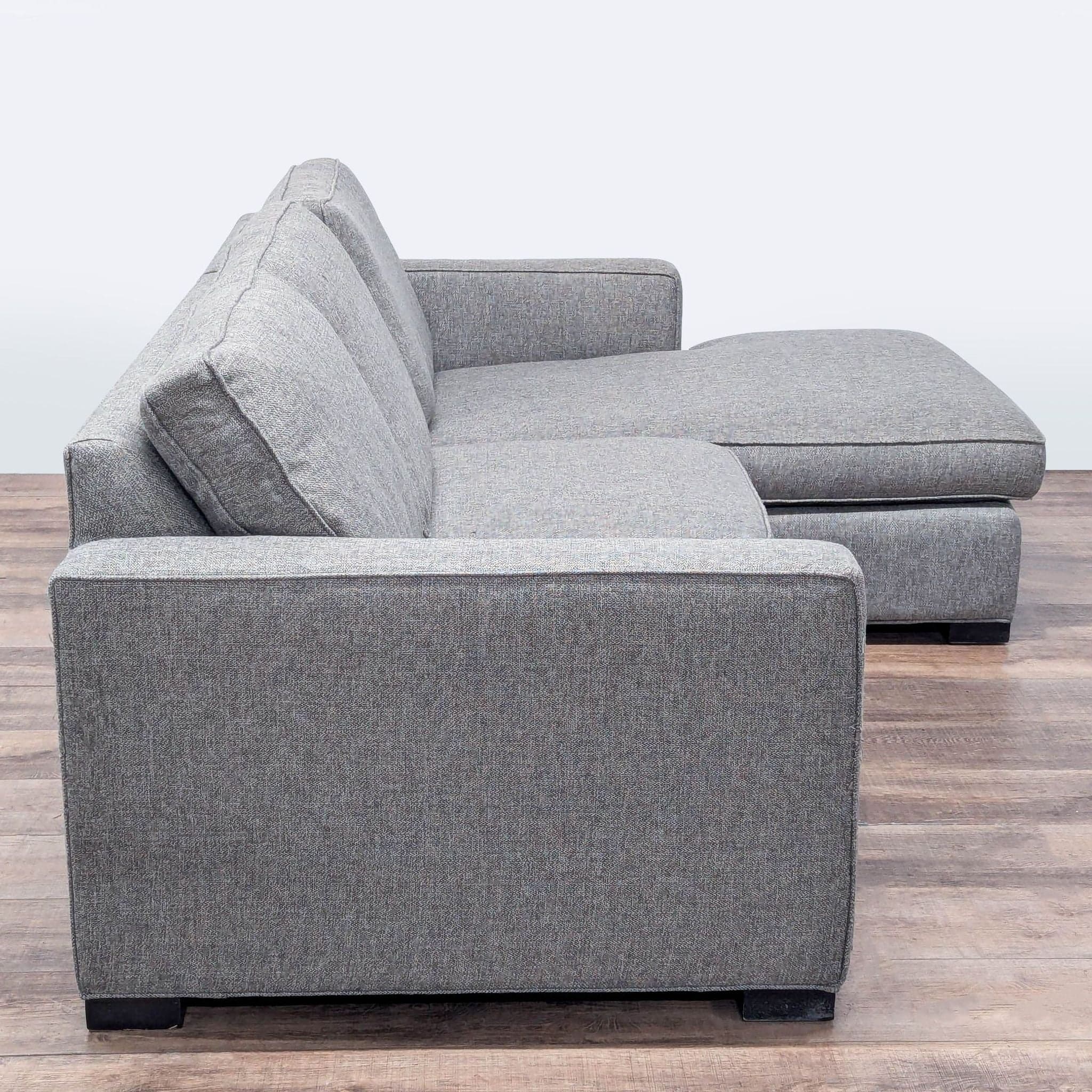 Room and Board Morrison Sectional with Chaise - Thumbnail 2