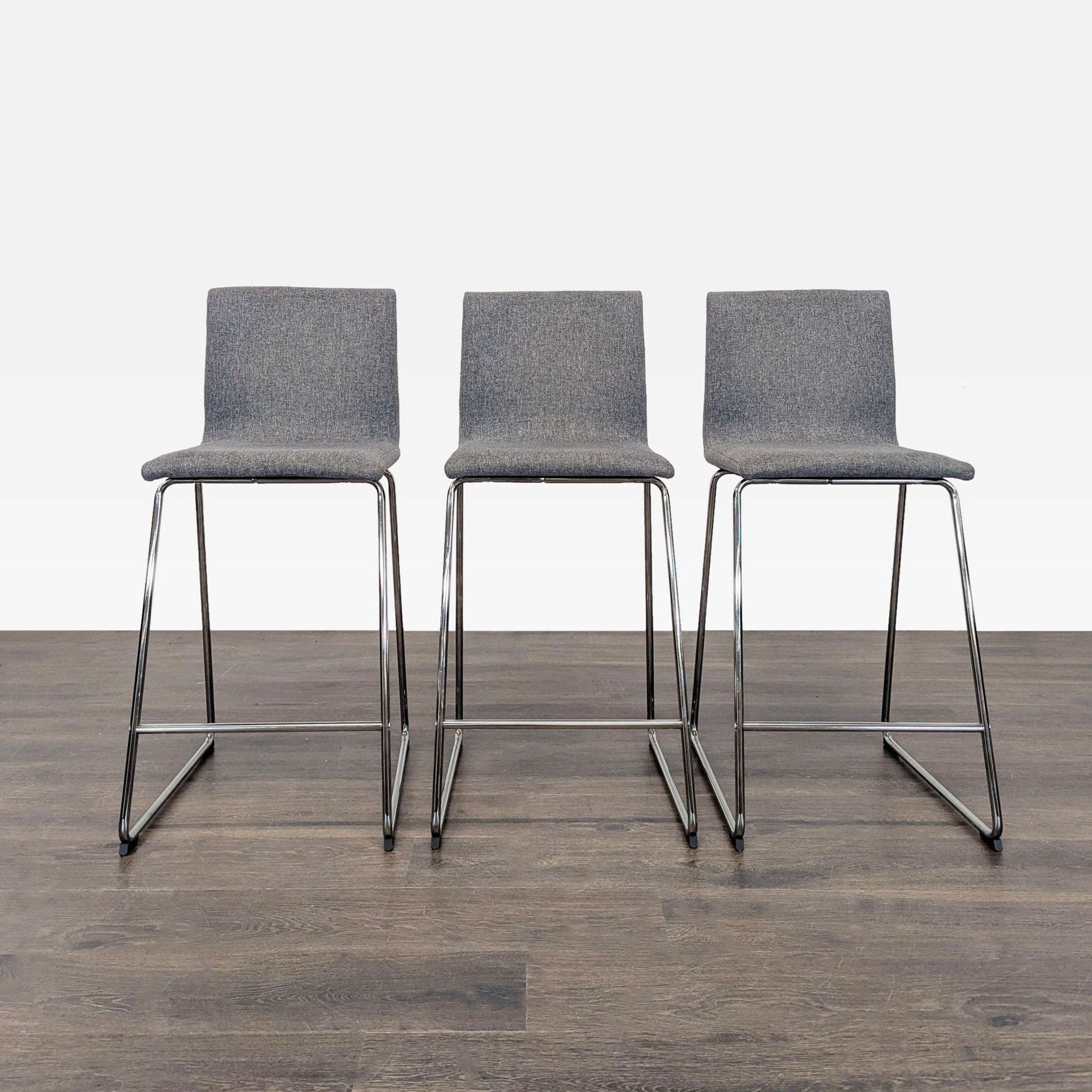 Set of Three Ikea Volfgang Bar Stools - Image 1