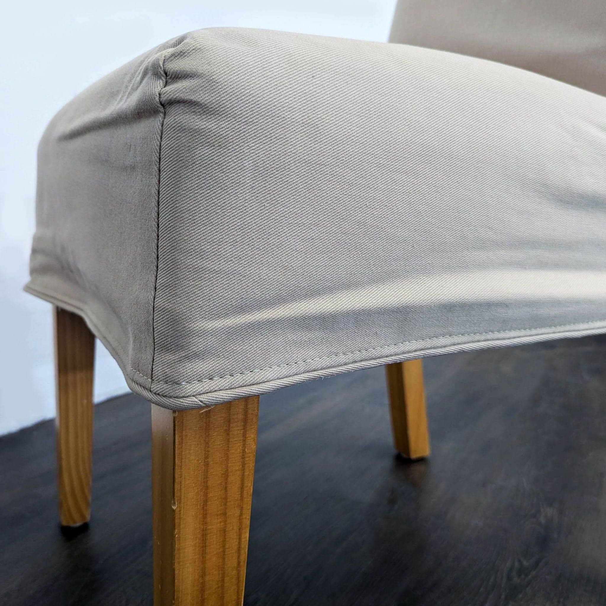 Eight Slip-Covered Dining Chairs - Thumbnail 7