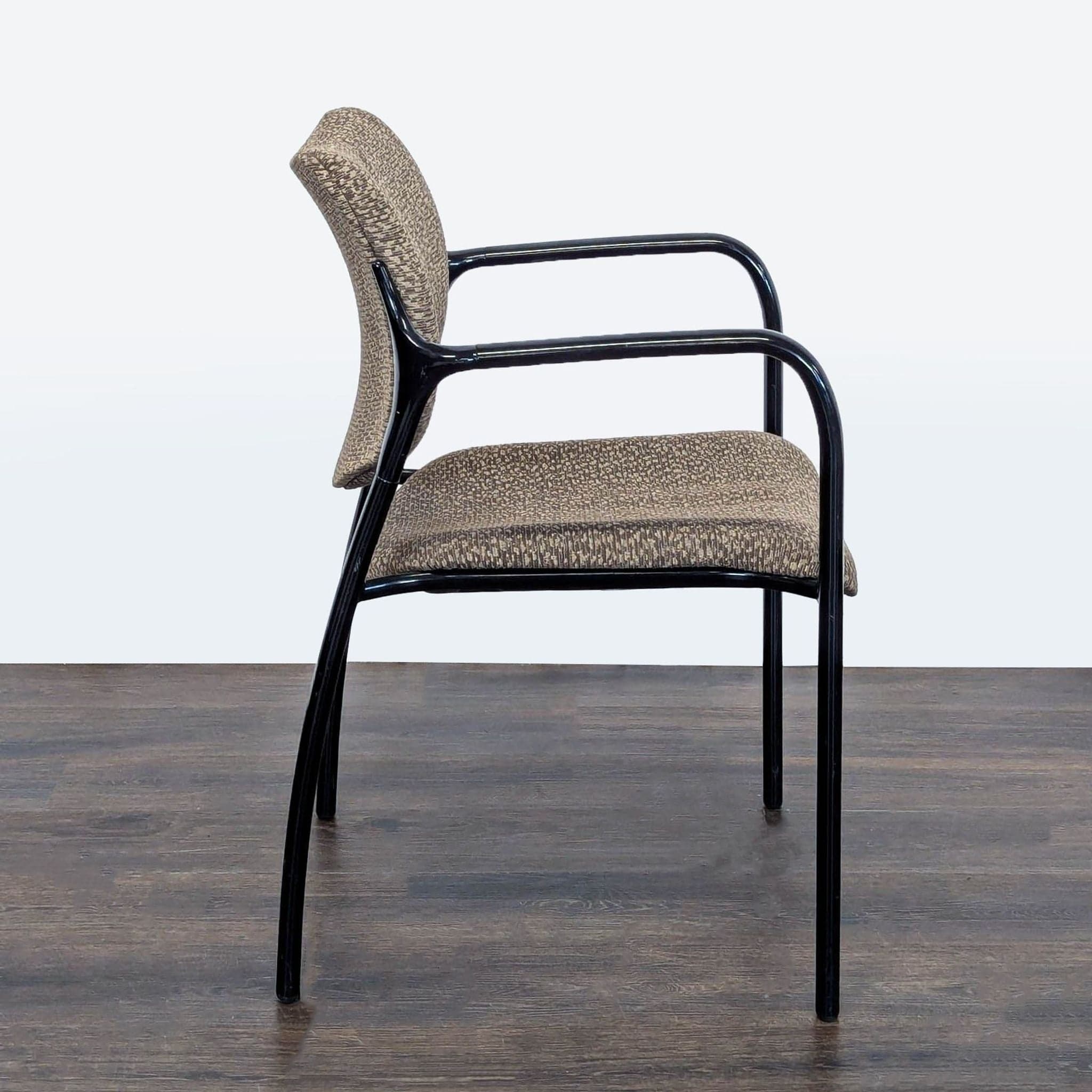 Herman Miller Aside Comfortable Office Guest Chair with Metal Frame and Armrests - Thumbnail 3