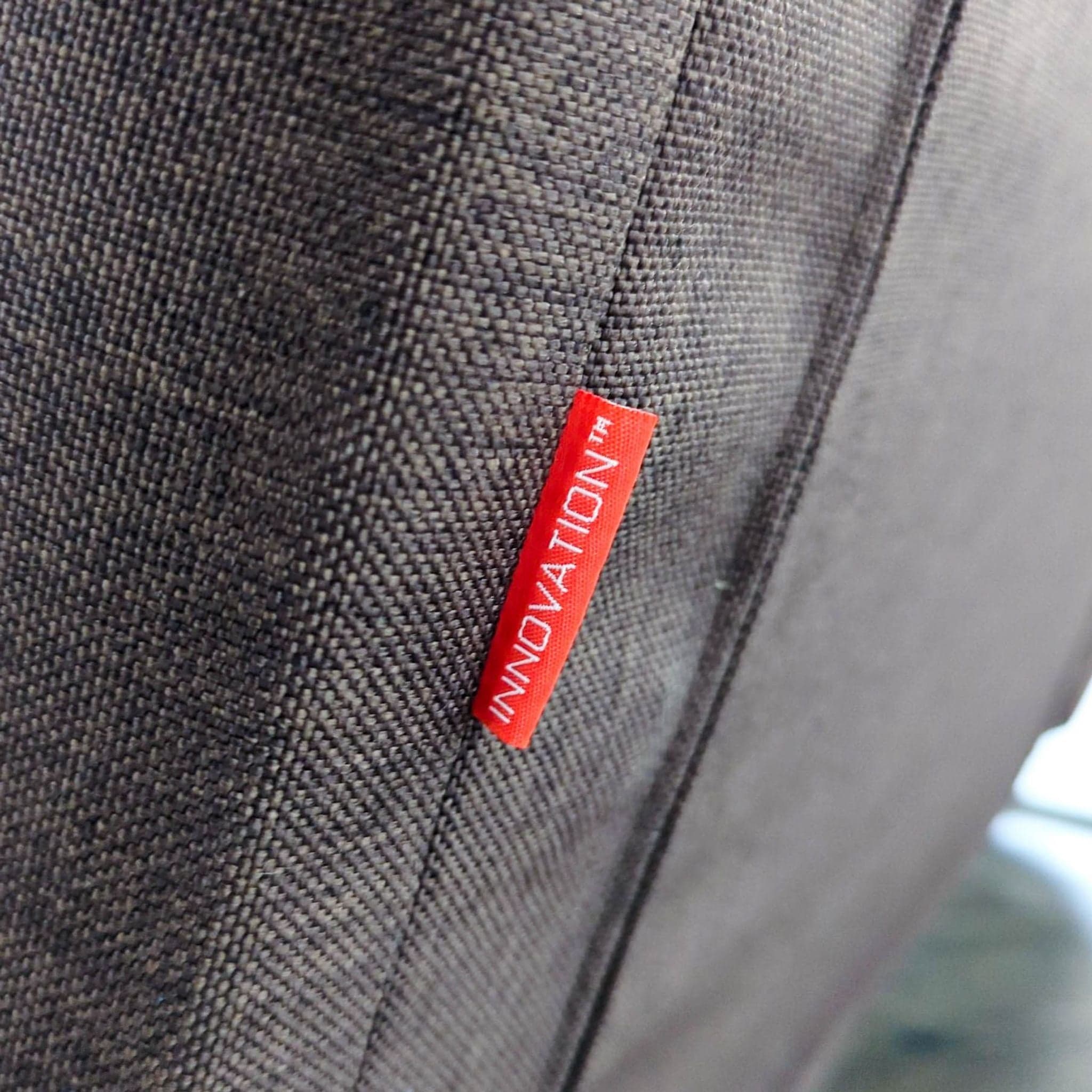 Innovation Splitback Modern Brown Sofa Bed with Metal Legs - Thumbnail 5