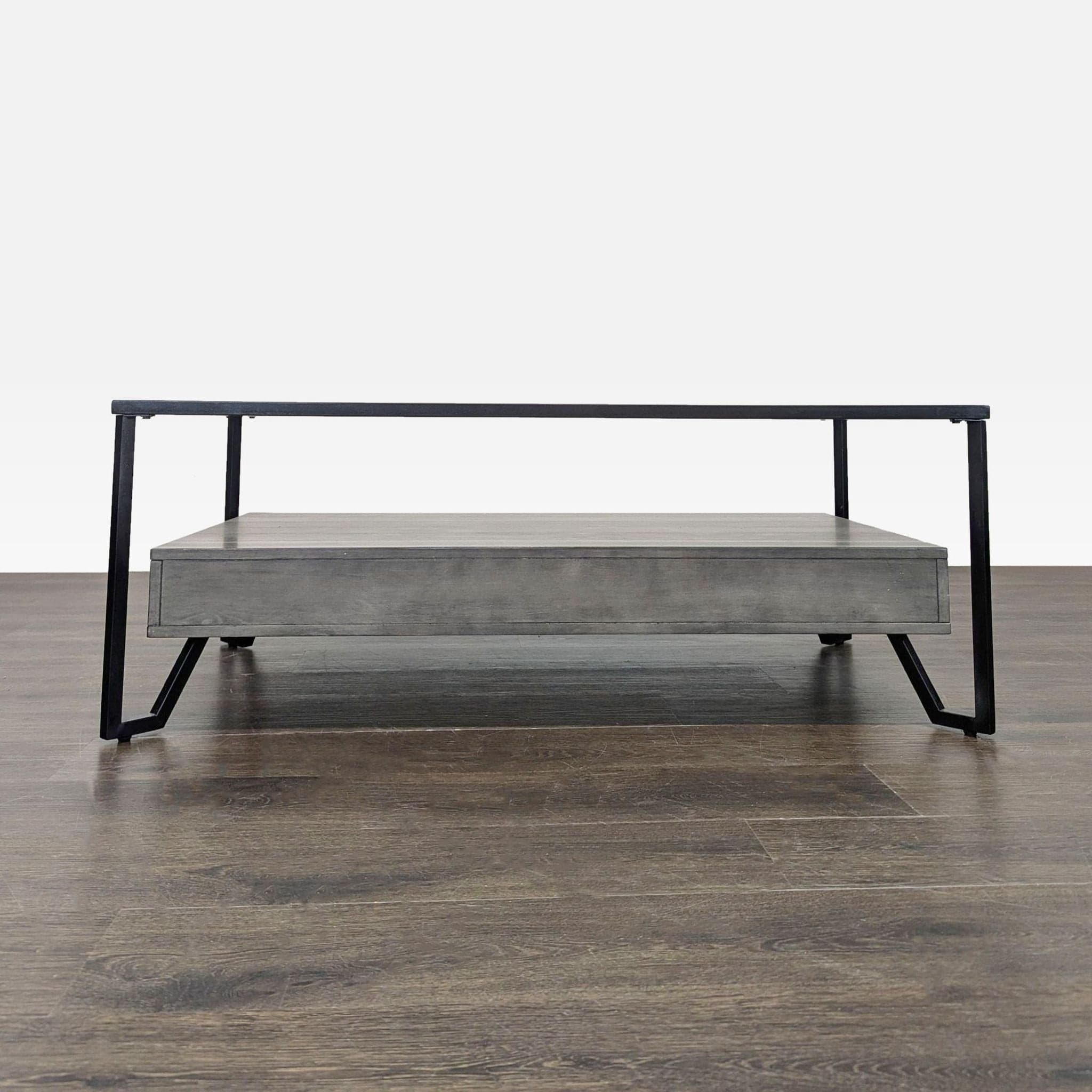 Glass Top Coffee Table with Drawers - Thumbnail 8