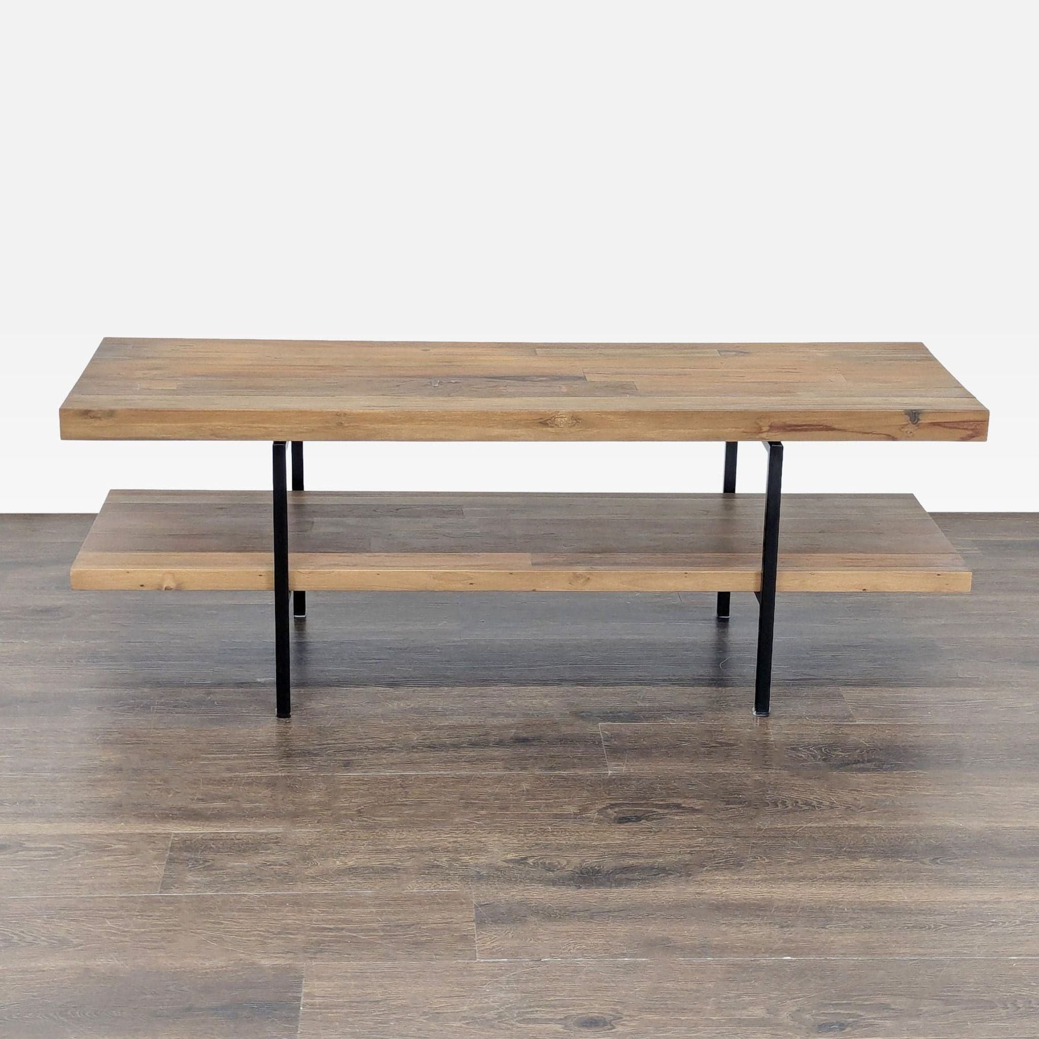 EQ3 Reclaimed Teak Media Unit - Image 1