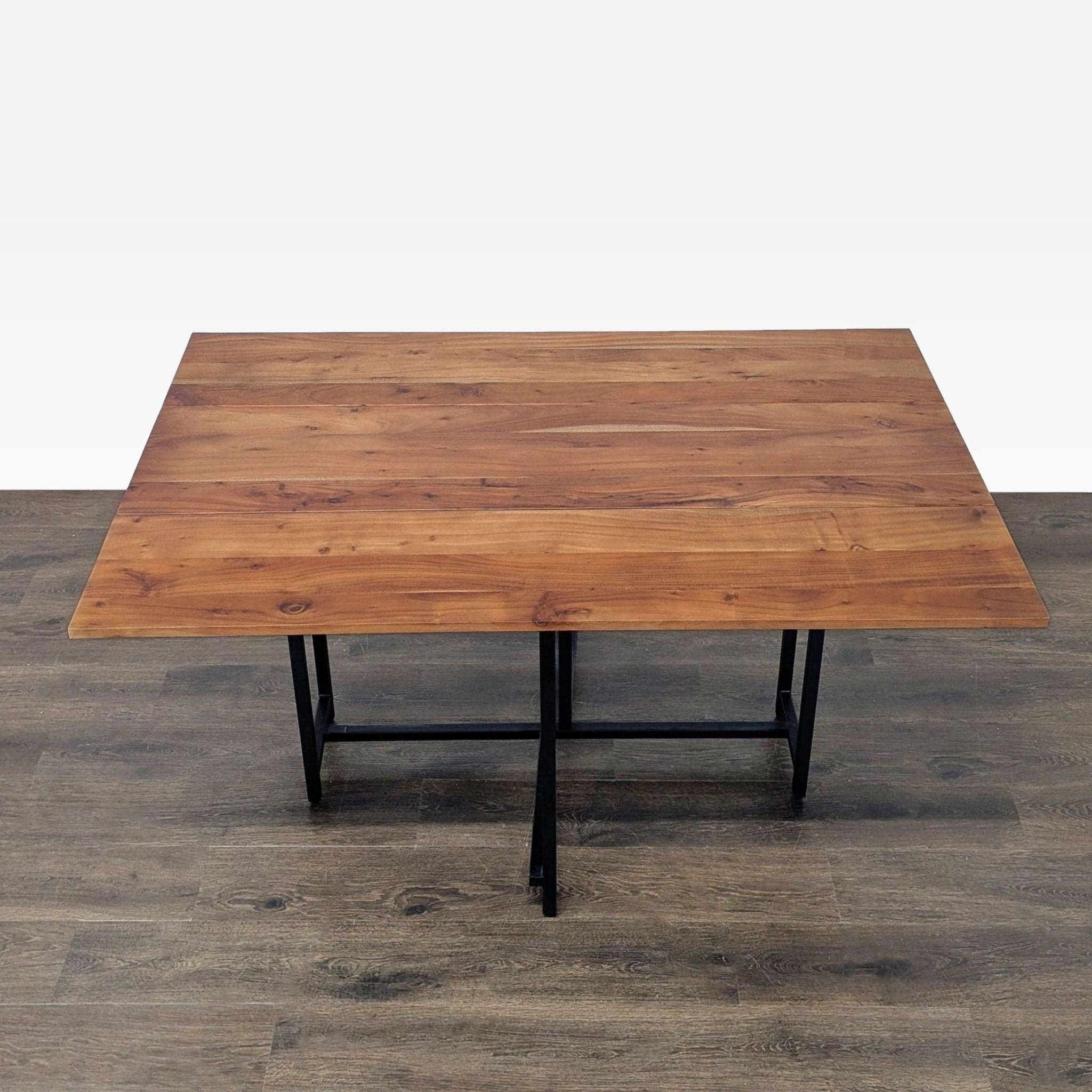 Crate & Barrel Origami Drop Leaf Dining Table - Thumbnail 2